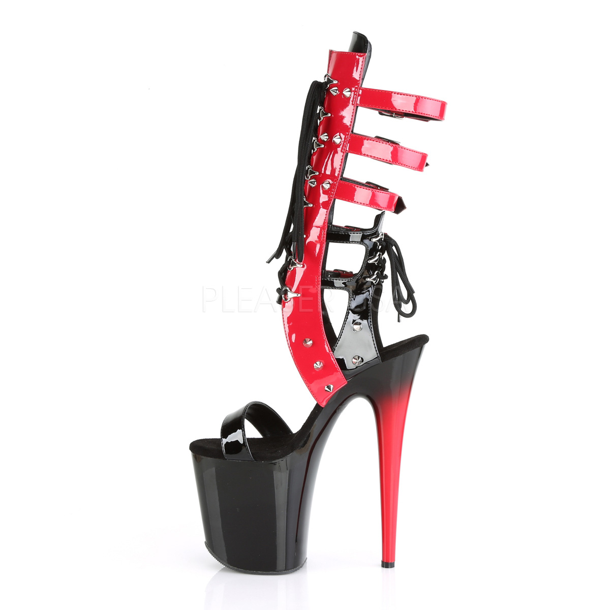 ラッキー様5998 Pleaser Flamingo-809 in Red – Pleaser Shoes