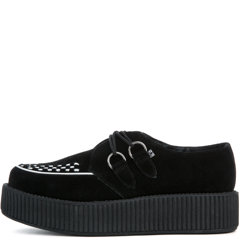 womens black creepers