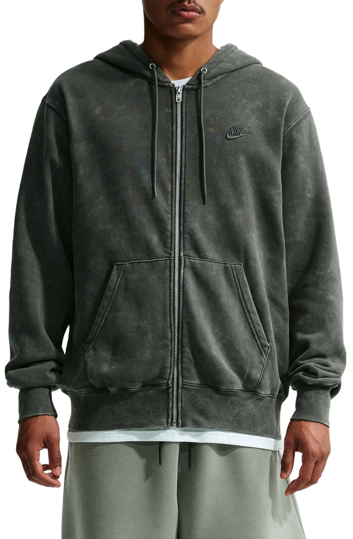NIKE Club Full-Zip Fleece Hoodie IQ6422 060 - Shiekh