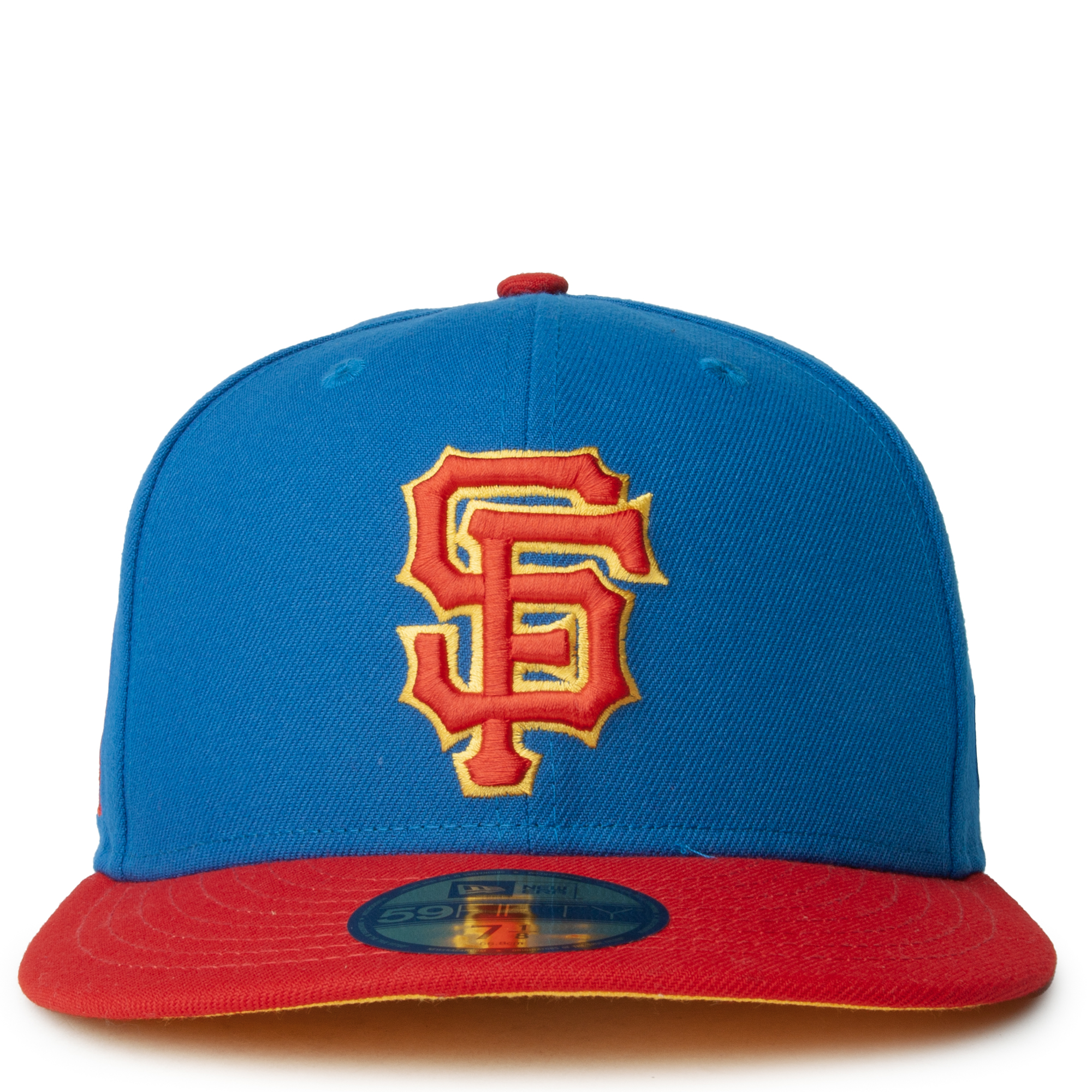 New Era Caps San Francisco Giants Blue Red 59FIFTY Fitted Cap Blue/Gold