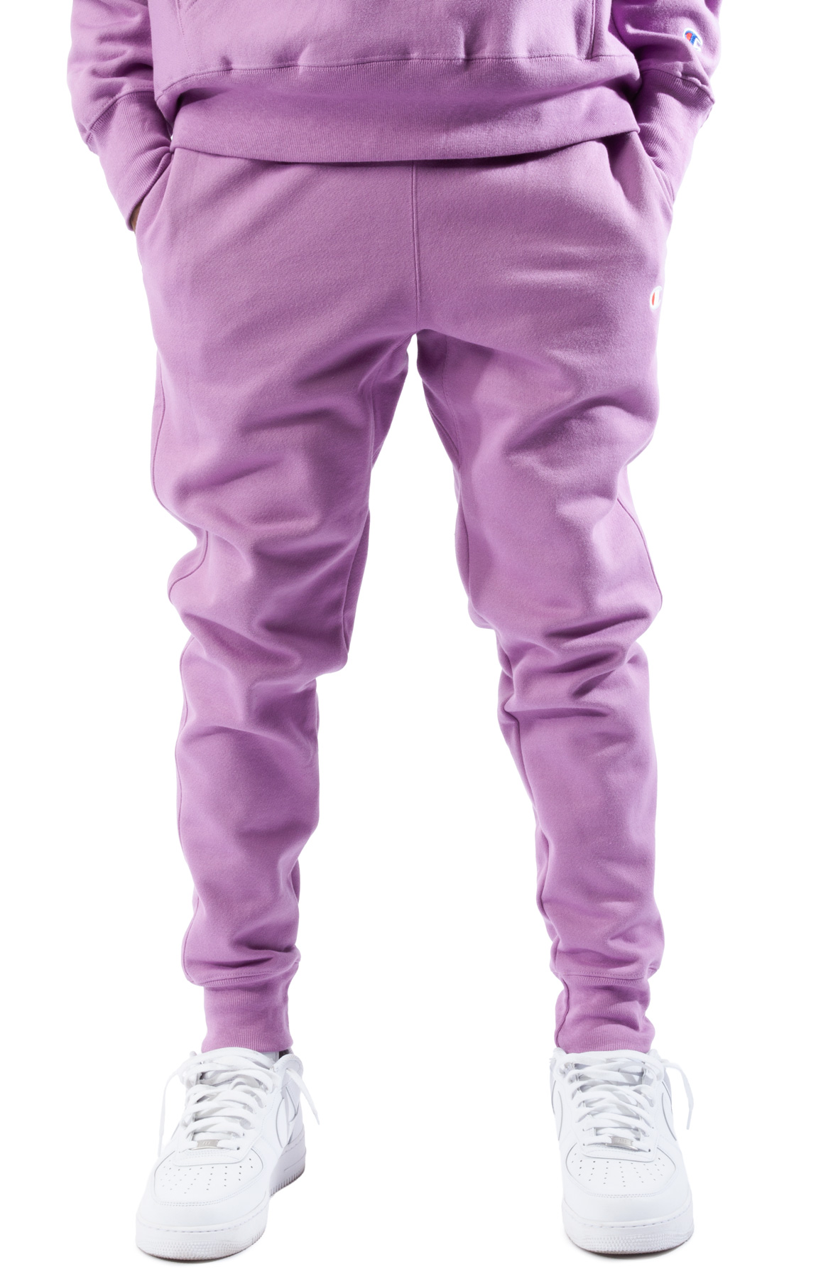 Champion lilac sweatpants hot sale