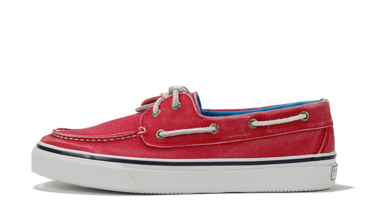 Sperry Top Sider Bahama II Oxford Shirt Sneaker 9 Mens Washed Red Boat Shoe Sperry Top Sider Bahama II Oxford Shirt Sneaker 9 Mens  main image 3