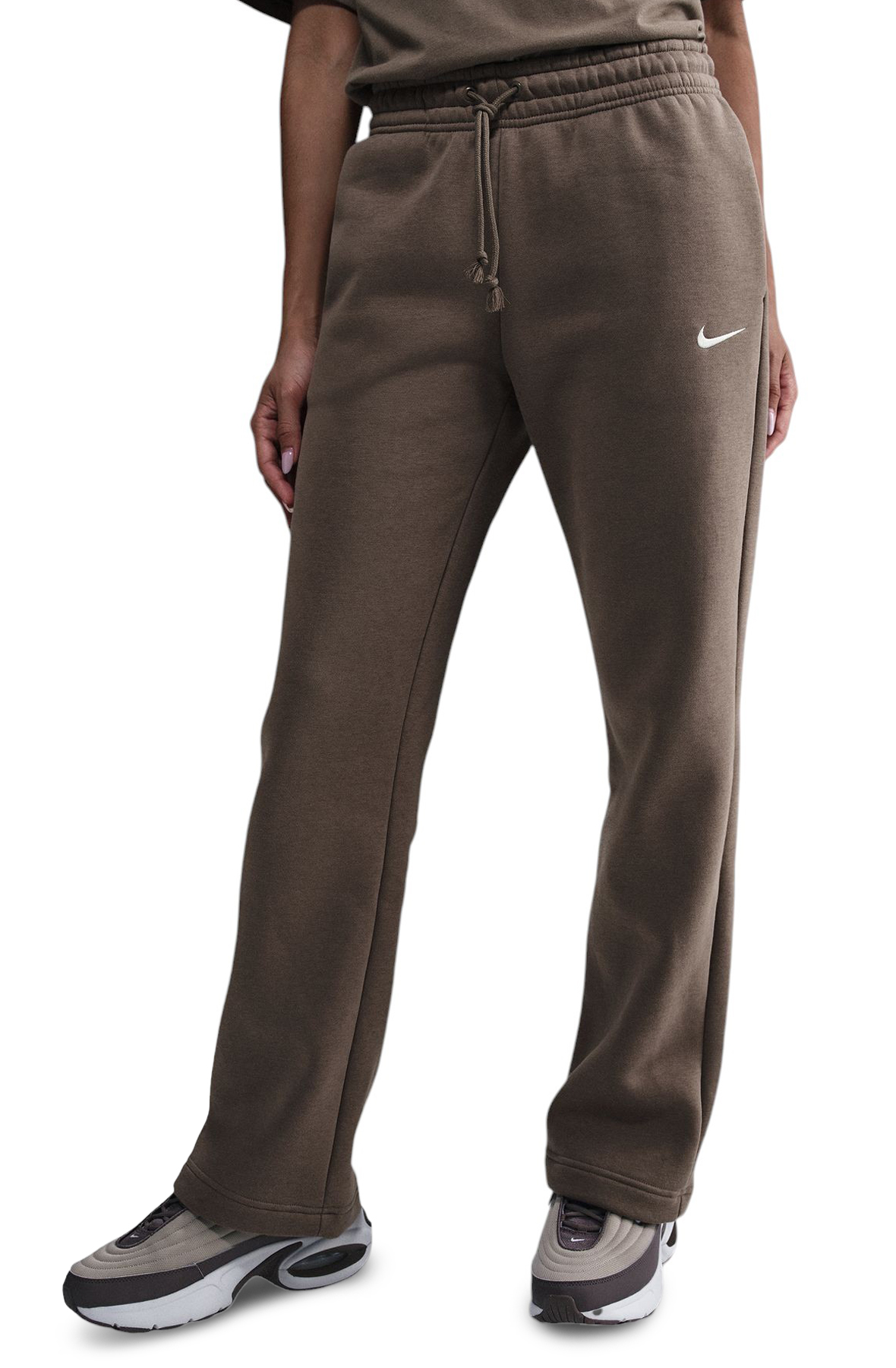 NIKE Sportswear Phoenix Fleece Mid-Rise Open-Hem Pants