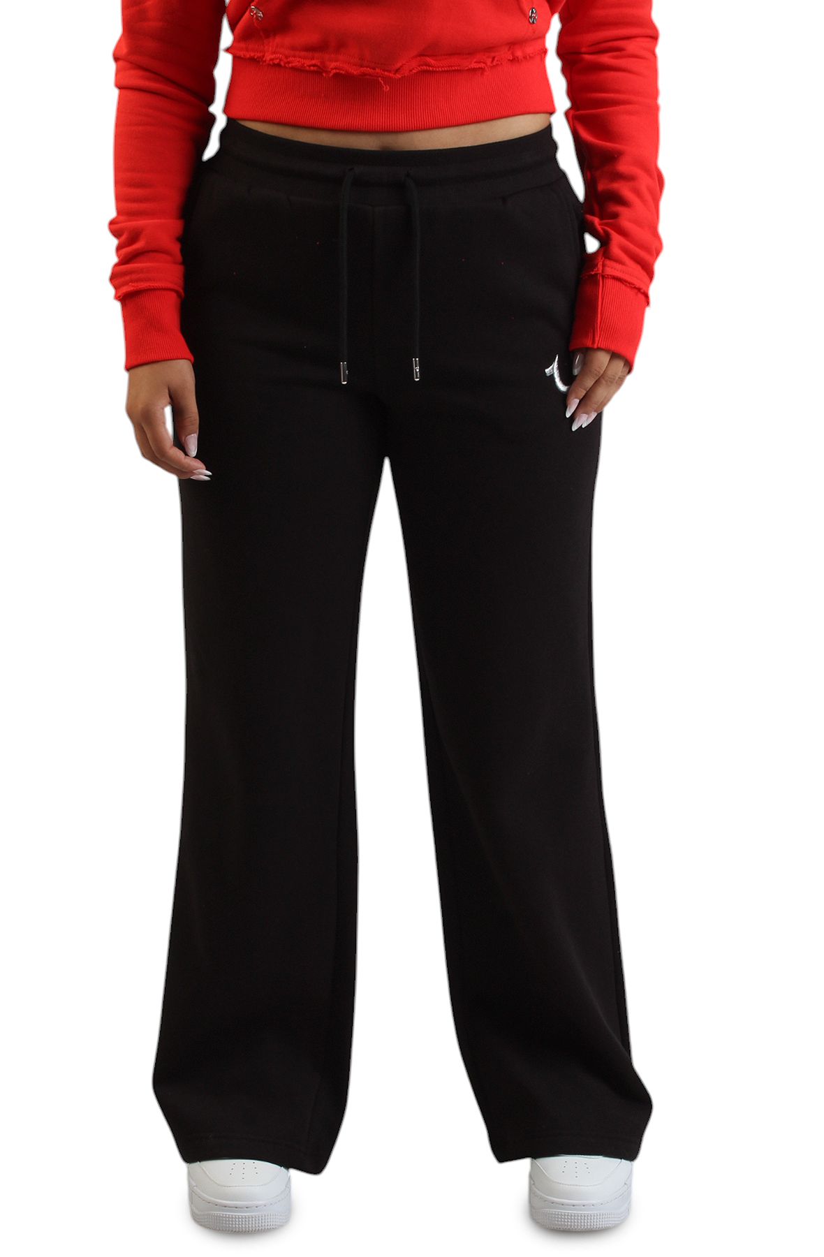 TRUE RELIGION Lurex Budha Straight Leg Sweatpant 209168-1001 - Shiekh