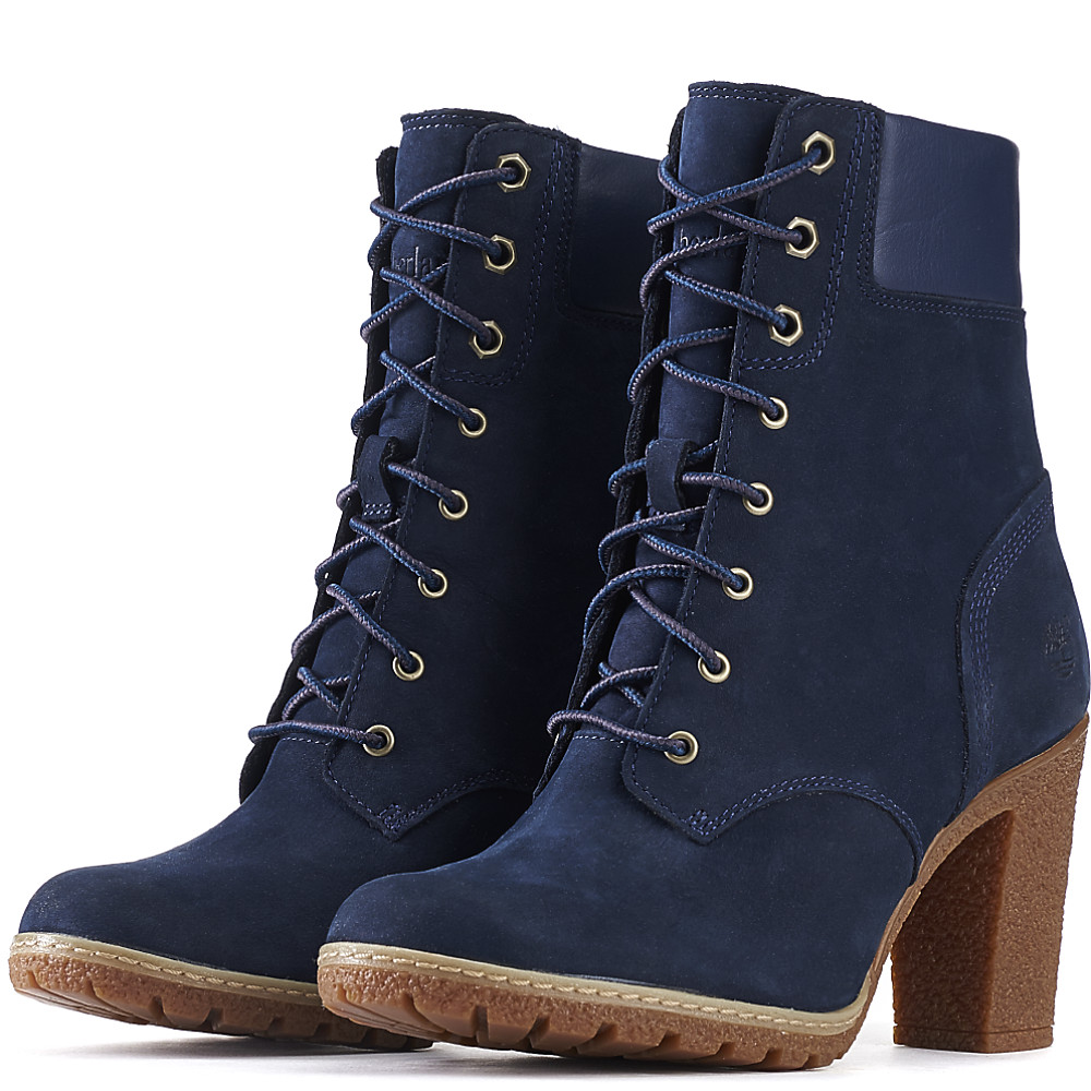 Timberland Earthkeepers Blue Leather Lace-Up Boots Timberland Earthkeeper Hookset Blue Denim Lace Up Boat Shoes  main image 2