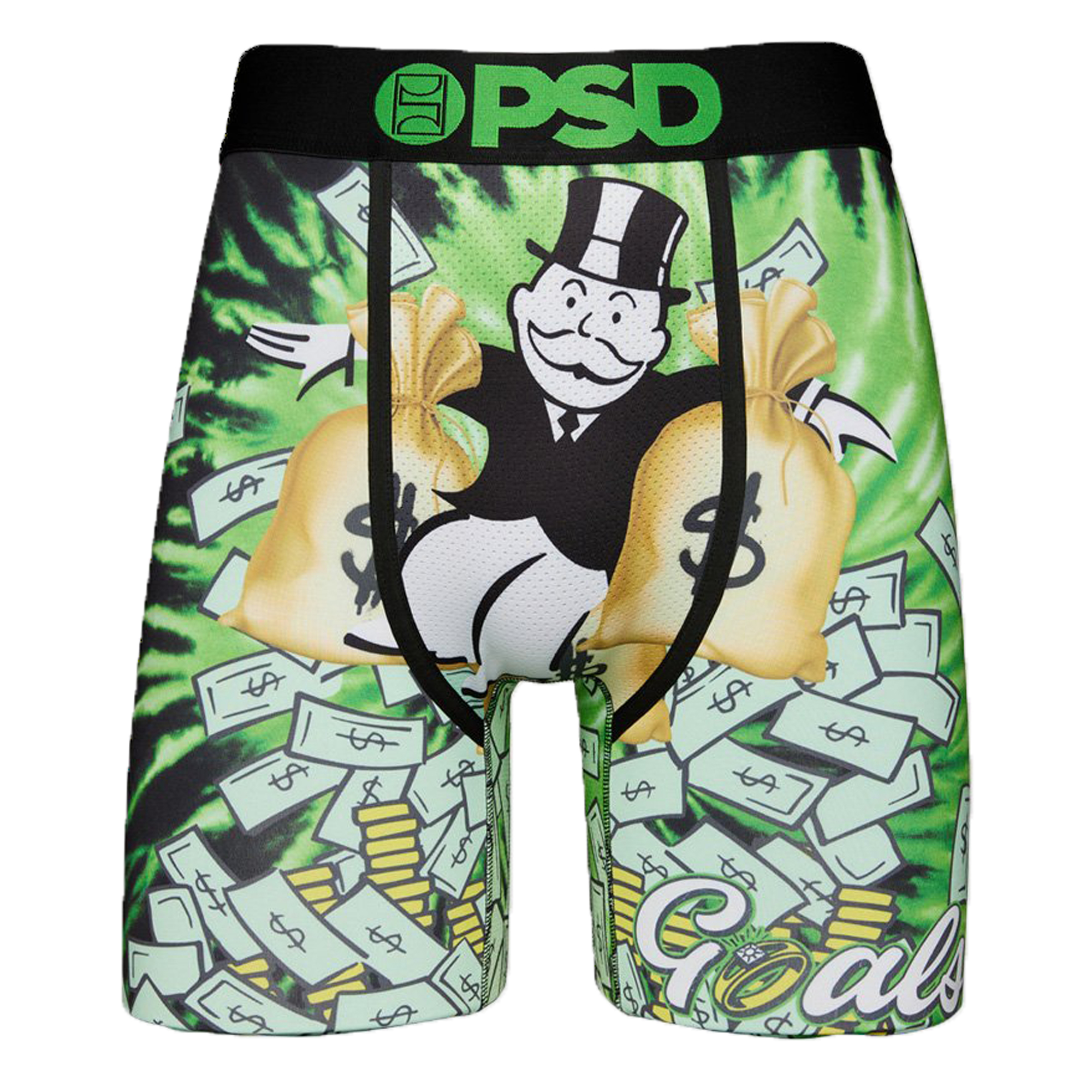 PSD Mens Money Staple Boxer Brief 123180055-GRN Green