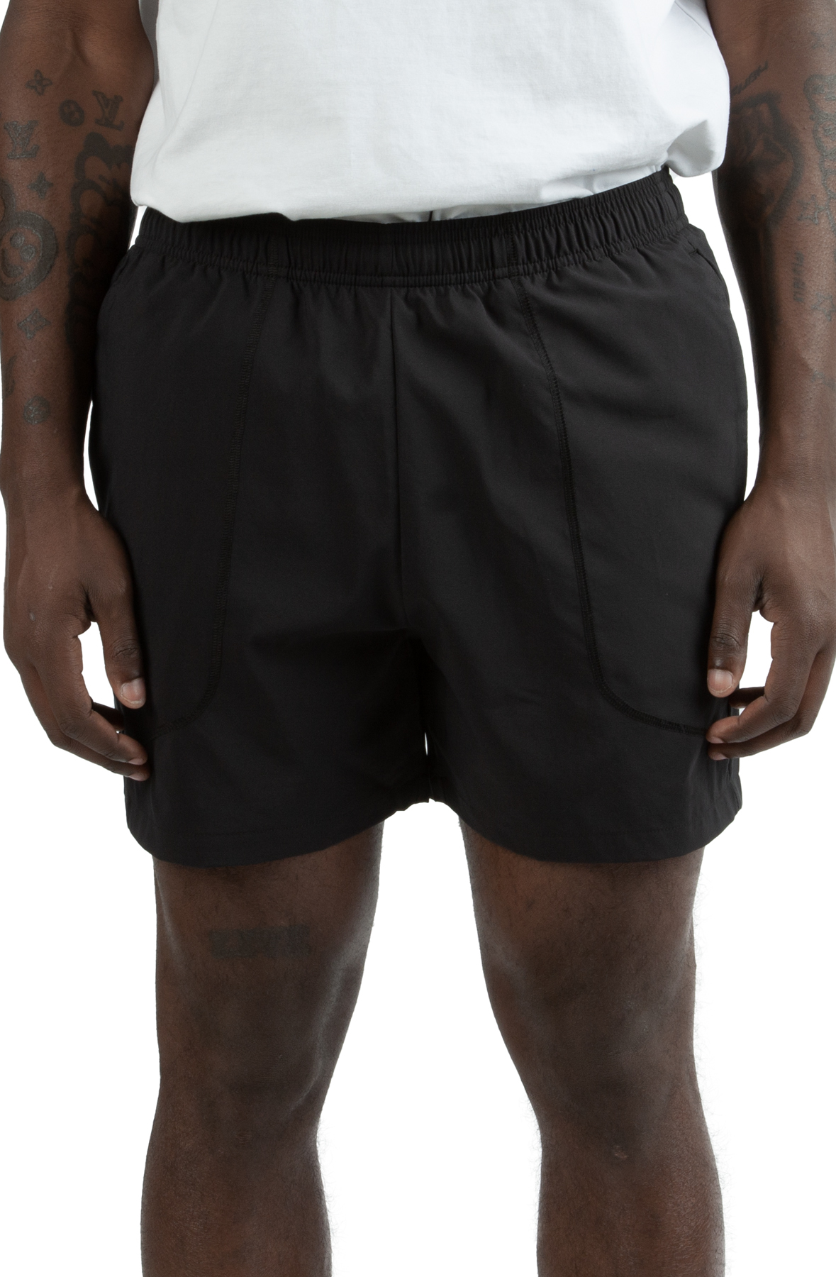 パンツ S lace up shorts theredthread パンツ theredthread S lace up shorts black M THEREDTHREAD / ザ