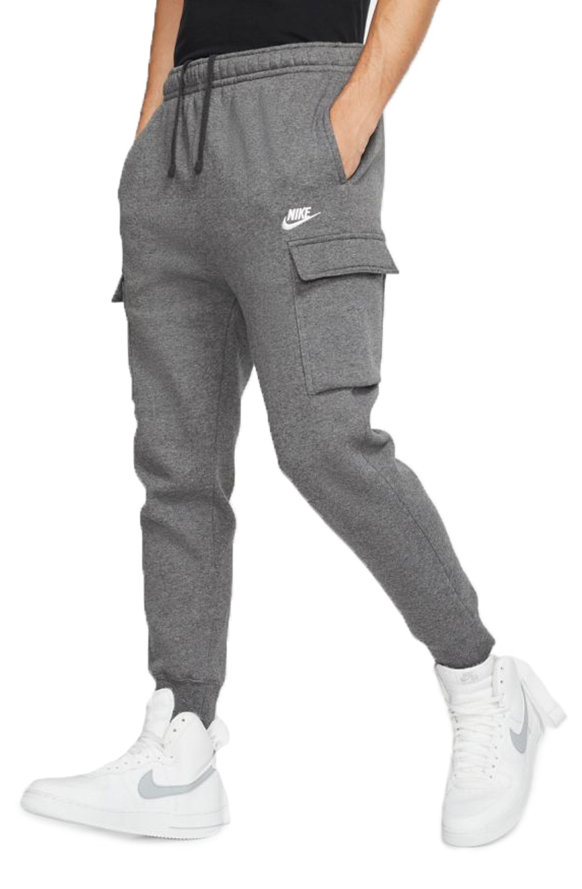 ☆韓国の人気☆【NIKE】☆CLUB FLEECE MIDRISE CARGO☆パンツ☆ ☆韓国の人気☆【NIKE】☆CLUB FLEECE MIDRISE CARGO☆パンツ