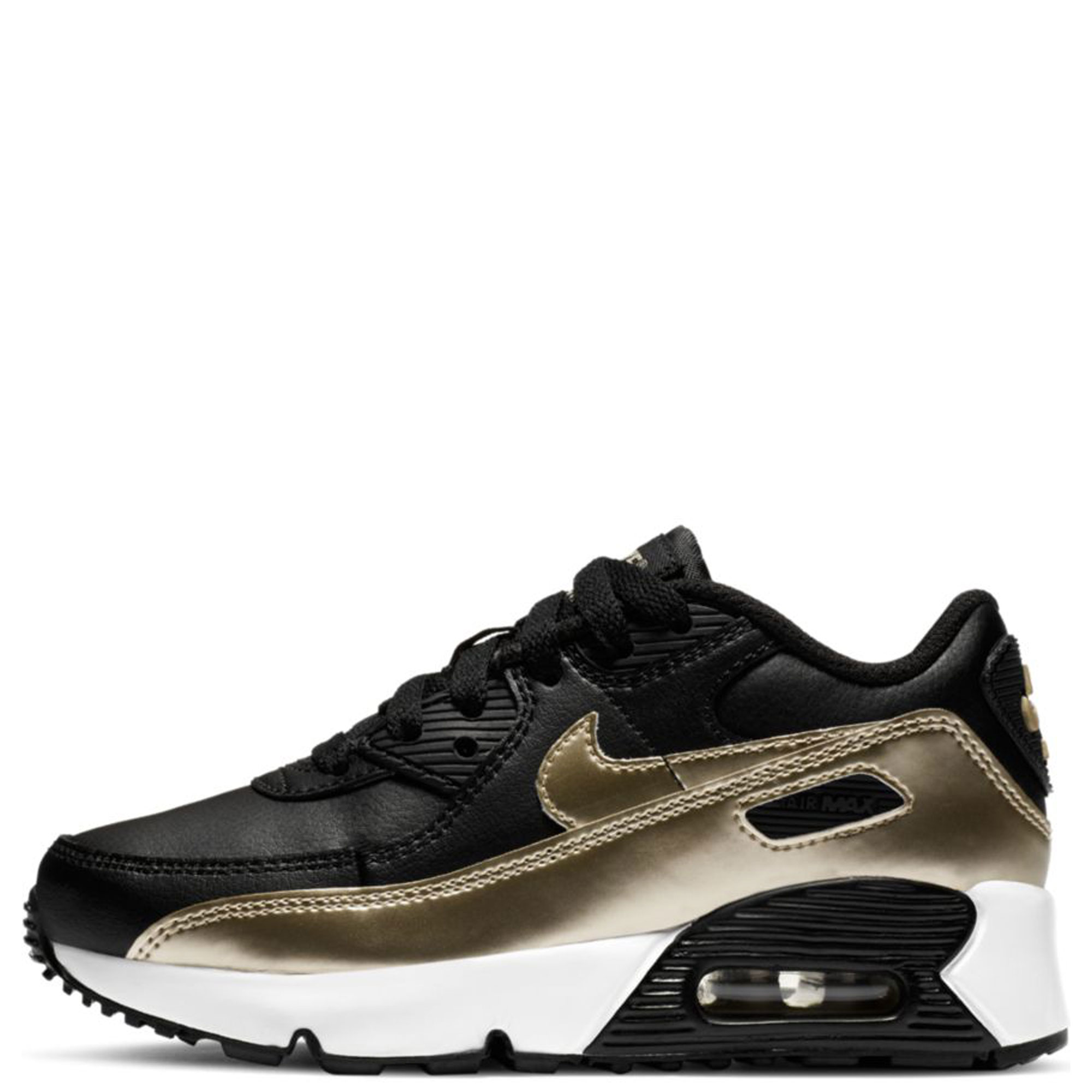 Nike Air Max 90 Mens Sizes Shoes White Green Black Gold