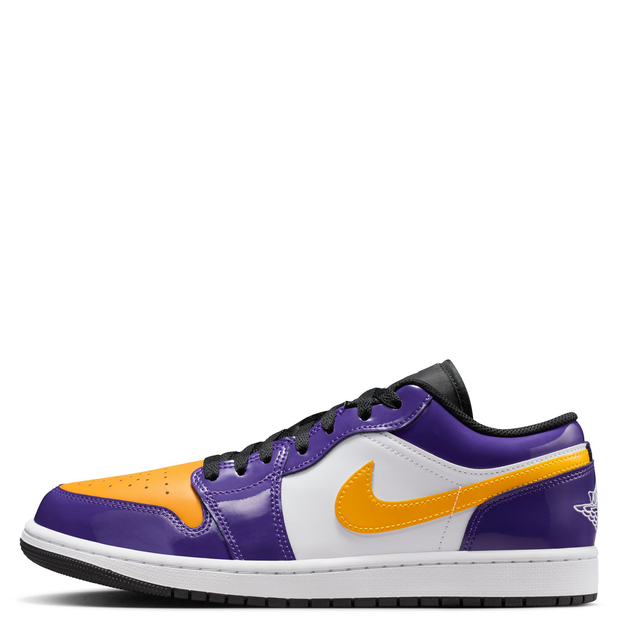 orange and purple jordans