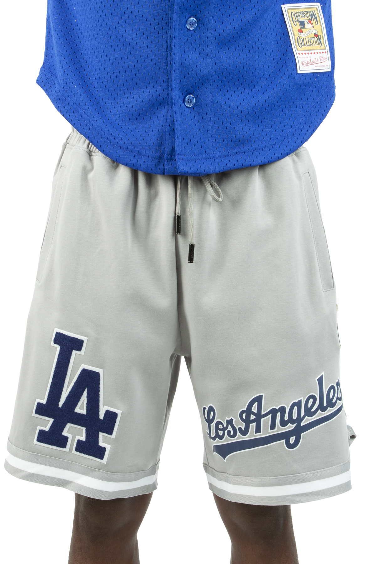 DODGERS DOUBLE KNIT SHORTS LLD331605SH-GRY