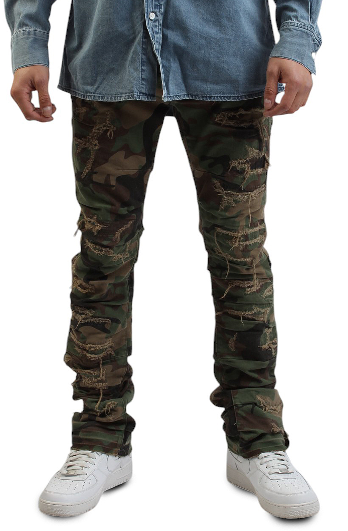 Martin Stacked Camo Pants Camo