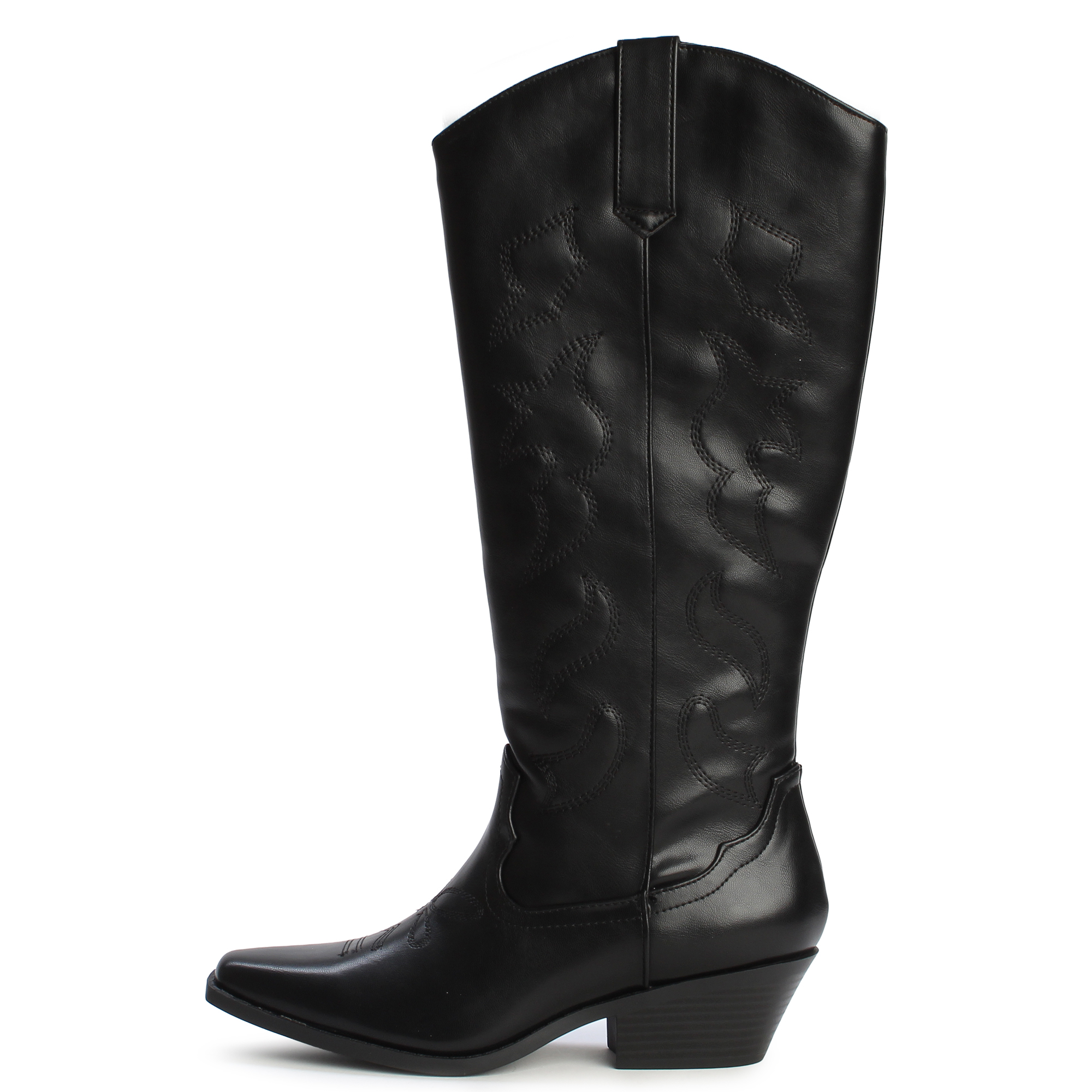 Women Zahara Western Boot Black Boots 10 Black
