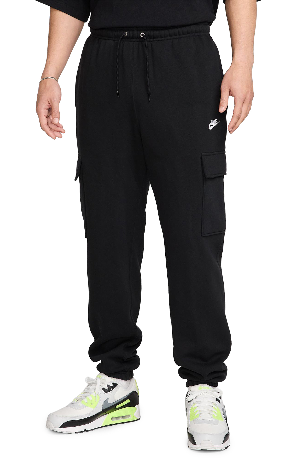 NIKE Club Fleece Cargo Pants FN3805 010 - Shiekh