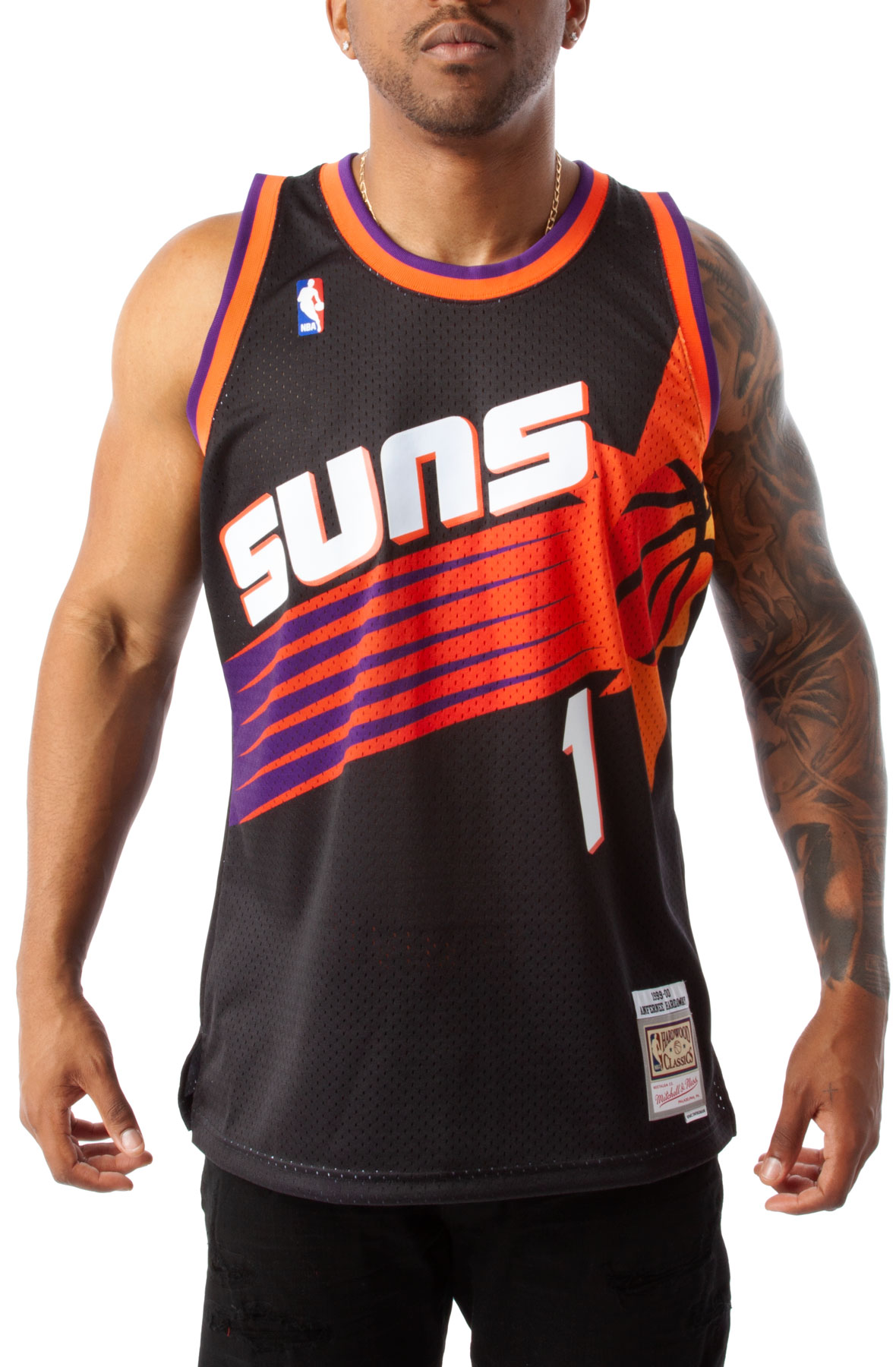 Penny Hardaway 99-00 Phoenix Suns Champion replica jersey. When I could  wear a M jersey 🥴 Air Penny III Eggplant…