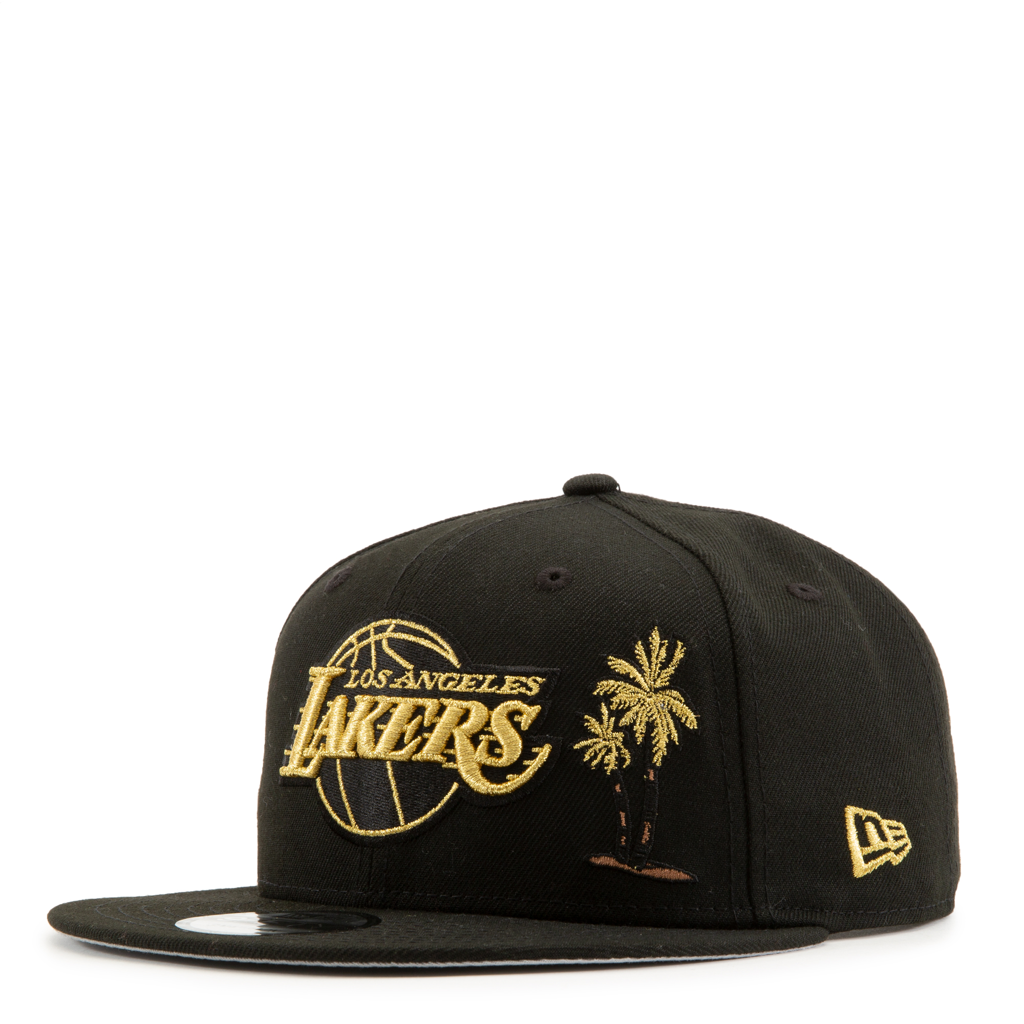 Lakers black and gold hat on sale