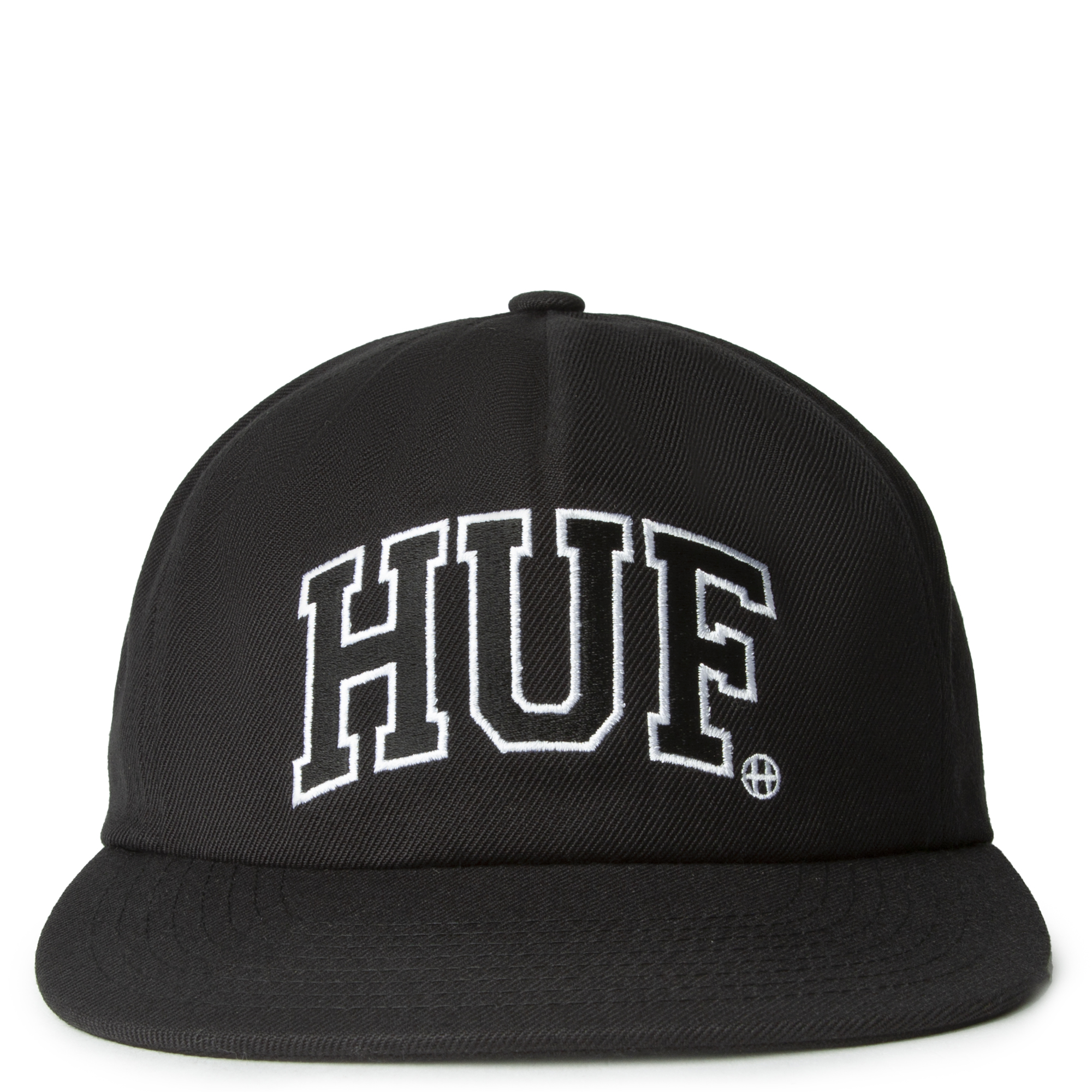 HUF CLASSIC H 6 PANEL HAT BLACK ハフ キャップ ブラック Hロゴ 