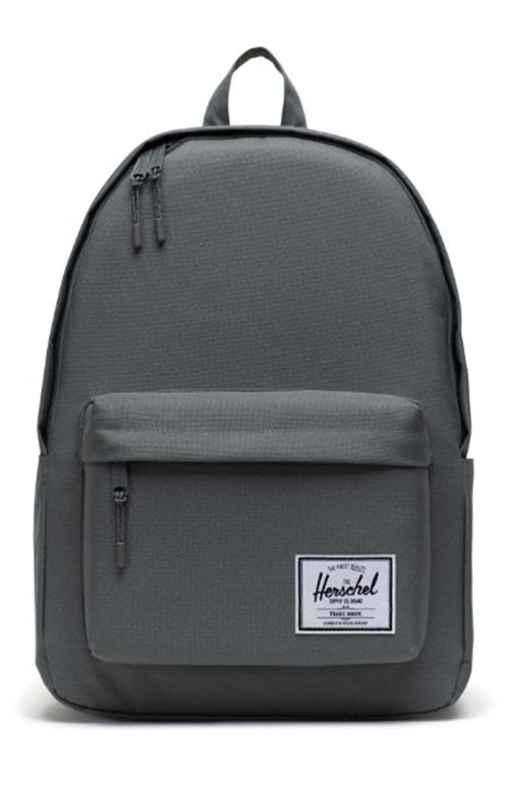 herschel backpack classic grey Backpack, Raven Crosshatch, Mod XL which makes the backpack ideal for taking to uni or commuting to work Herschel Classic Backpack - Grey
