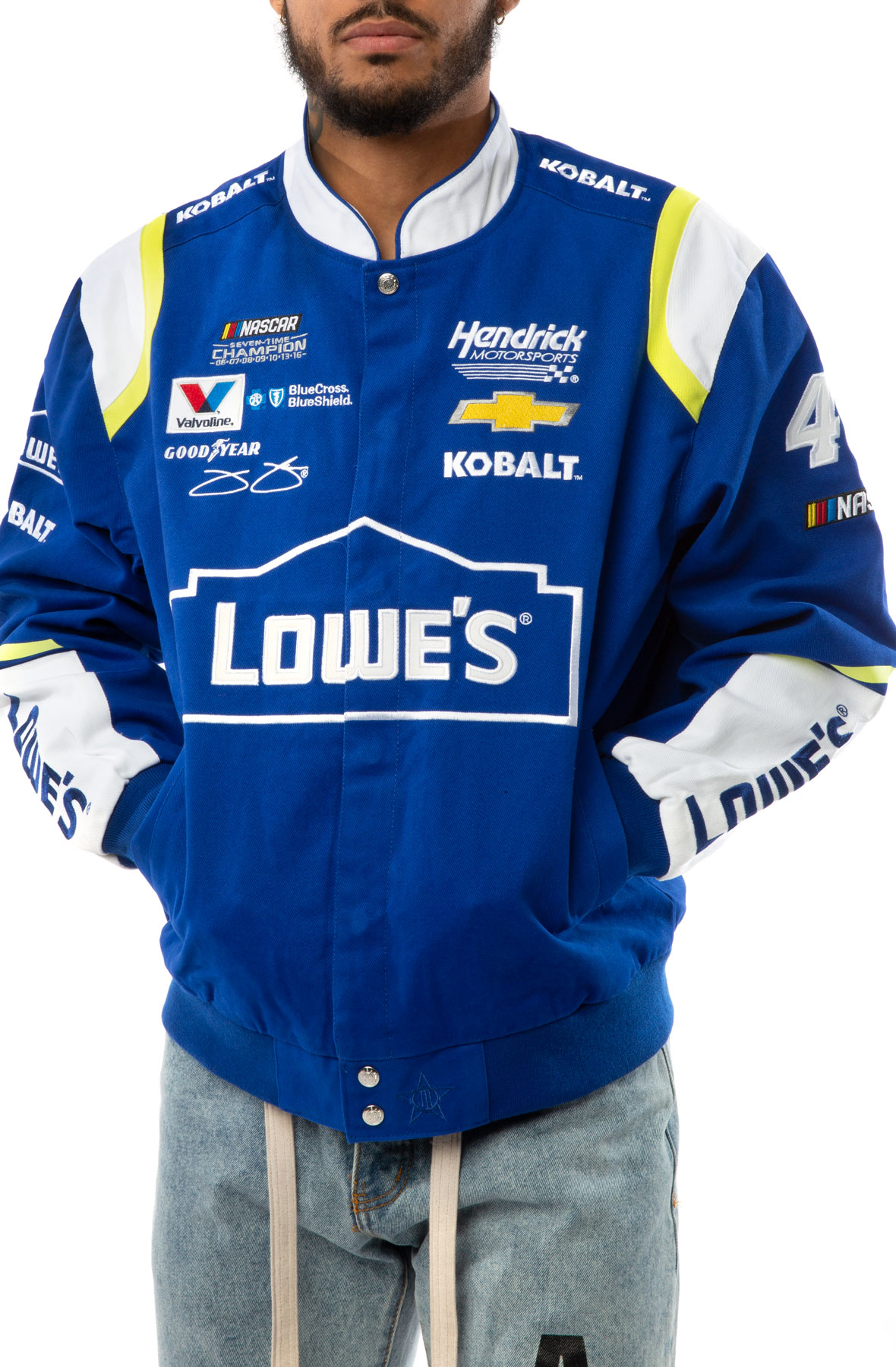 nascar jimmie johnson lowes jacket