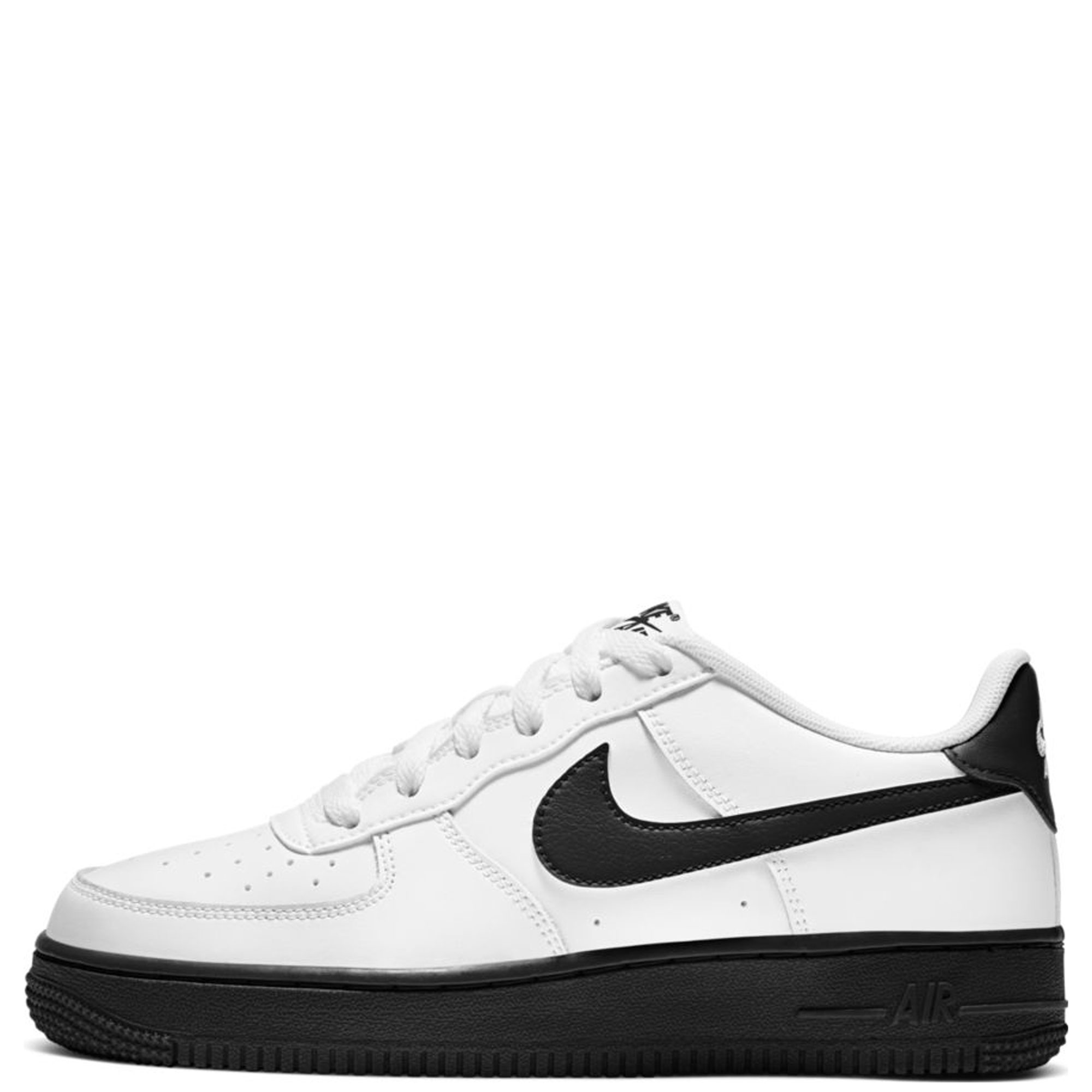 (GS) AIR FORCE 1 CV7663 101 - Kids – White/Black