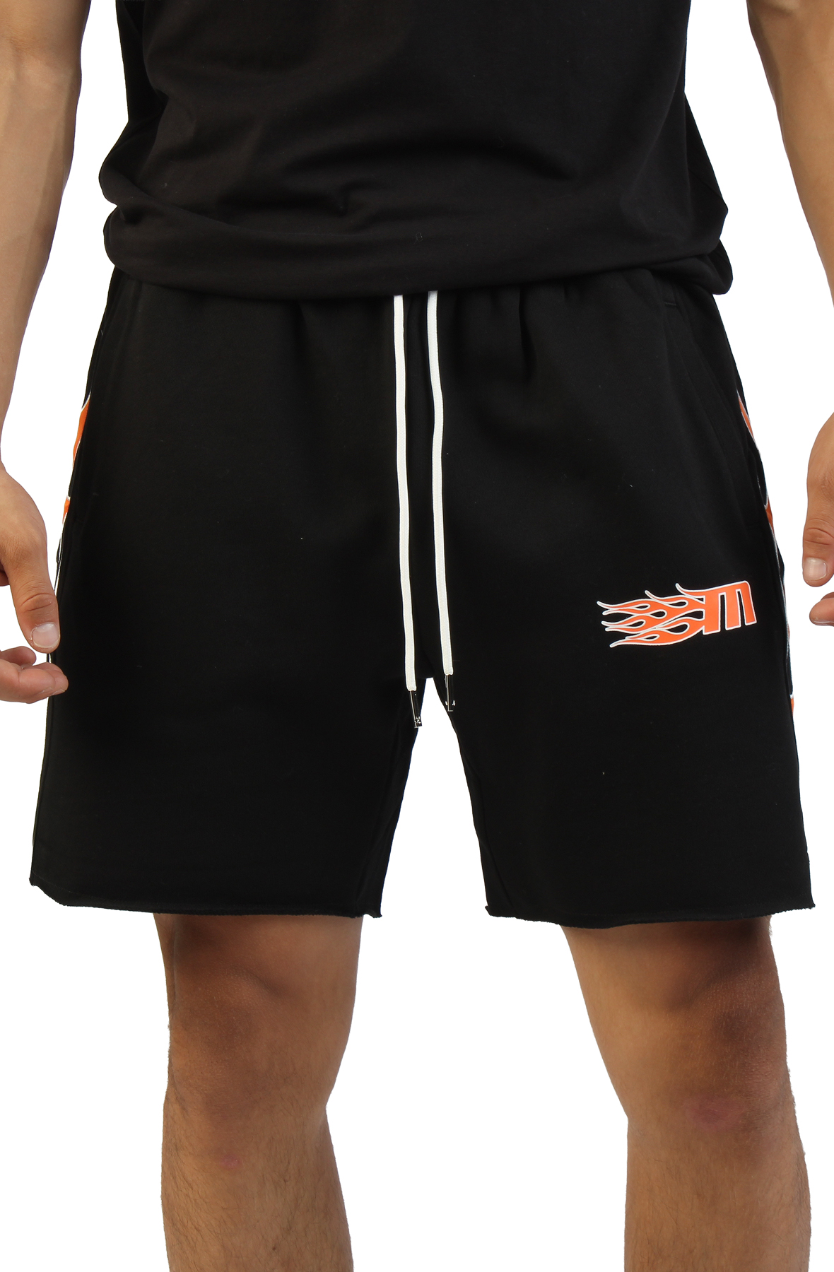 MEMORY LANE Outlaw Flame Fleece Short ML-SU24-519 - Shiekh