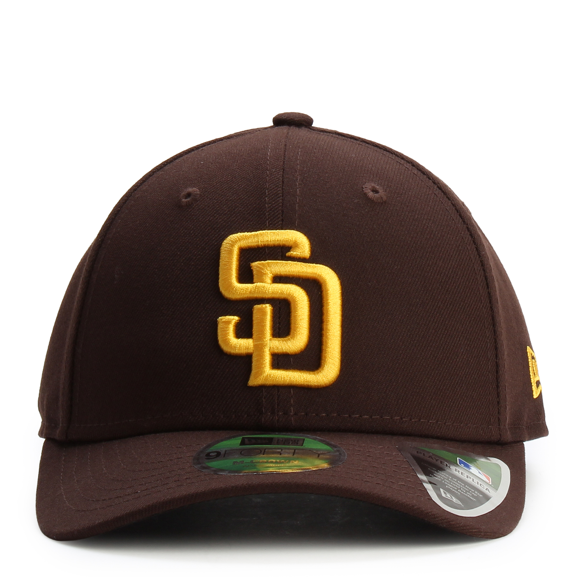 応援グッズ San Diego Padres New Era 9FORTY MLB Hat Men's San Diego Padres New Era Black 9FORTY A-Frame