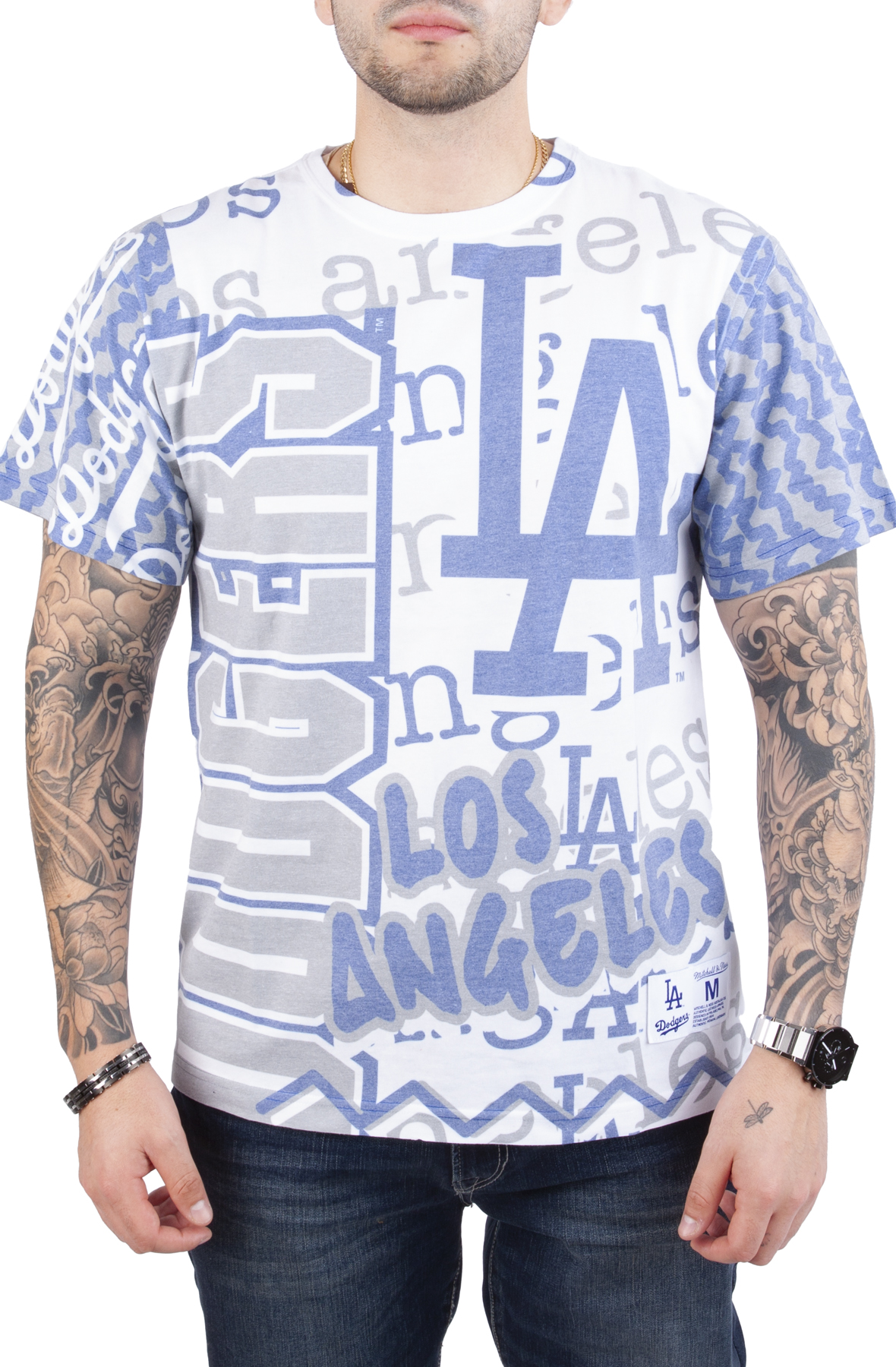 Mitchell & Ness City Collection SS Tee Los Angeles Dodgers