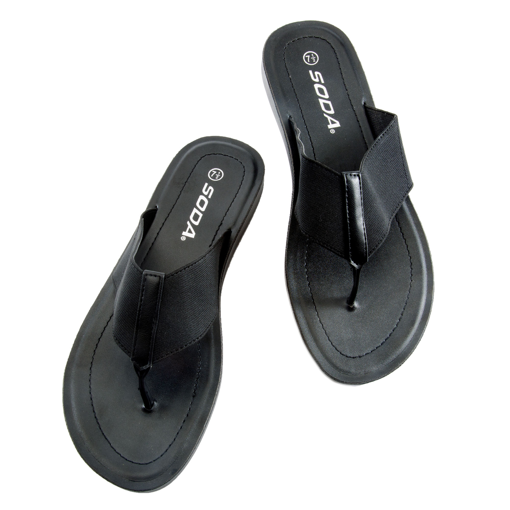 elastic flip flops