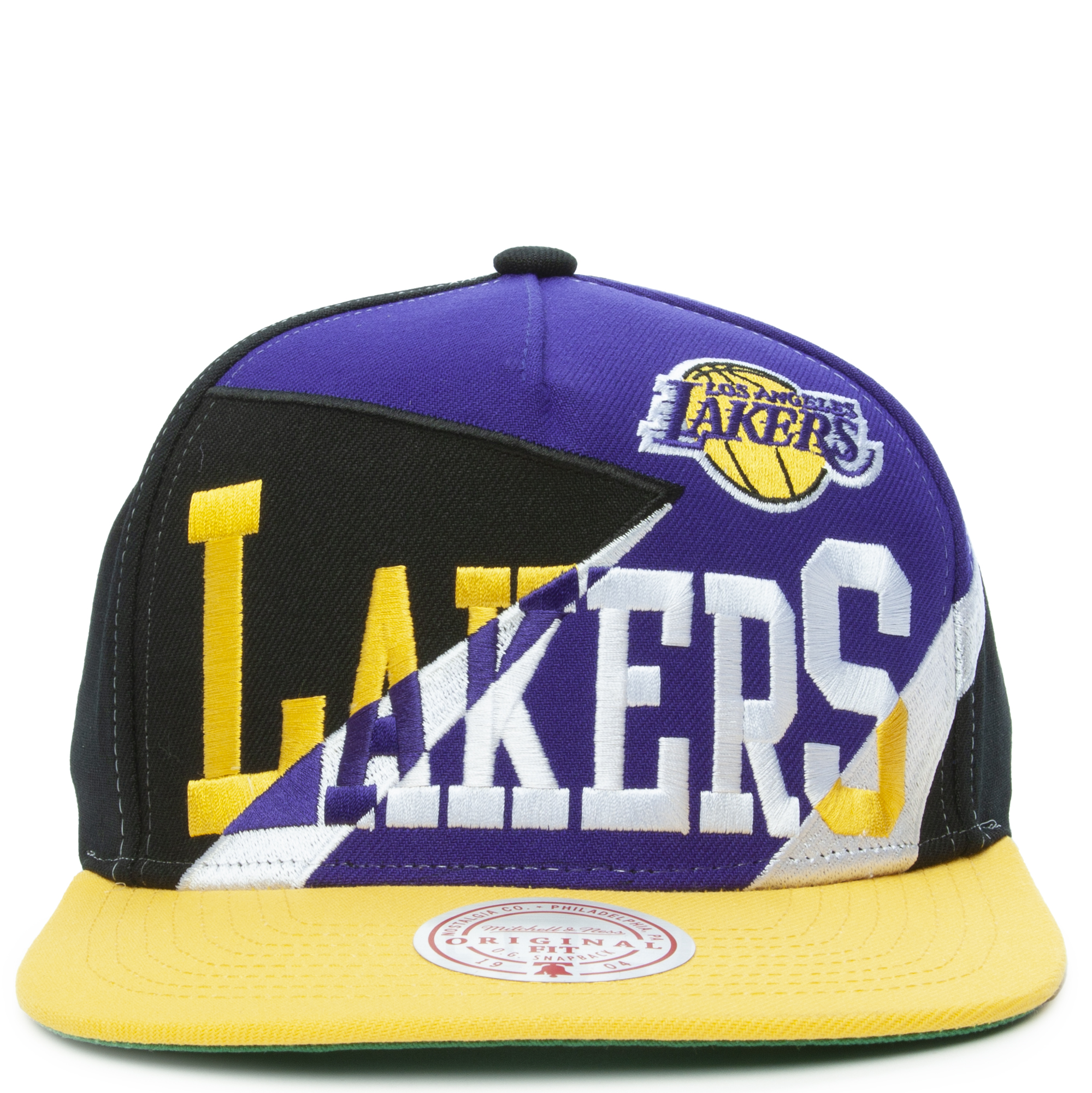 Mitchell and Ness LA Lakers Purple Finals Blue UV M&N Snapback