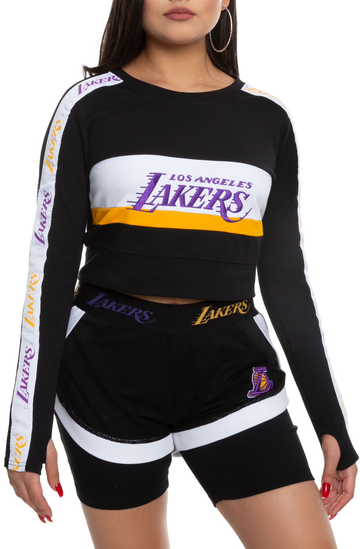 lakers long sleeve women's