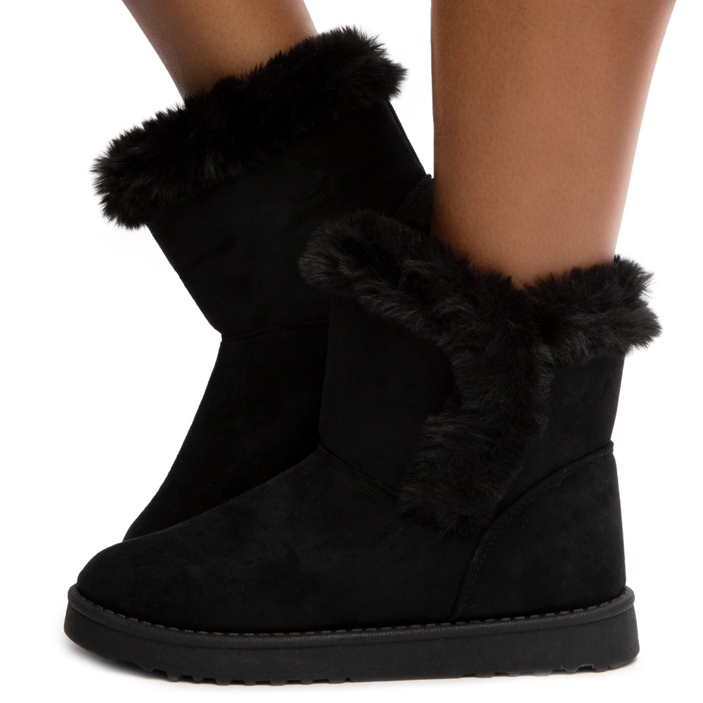 Ariana Faux Fur Booties