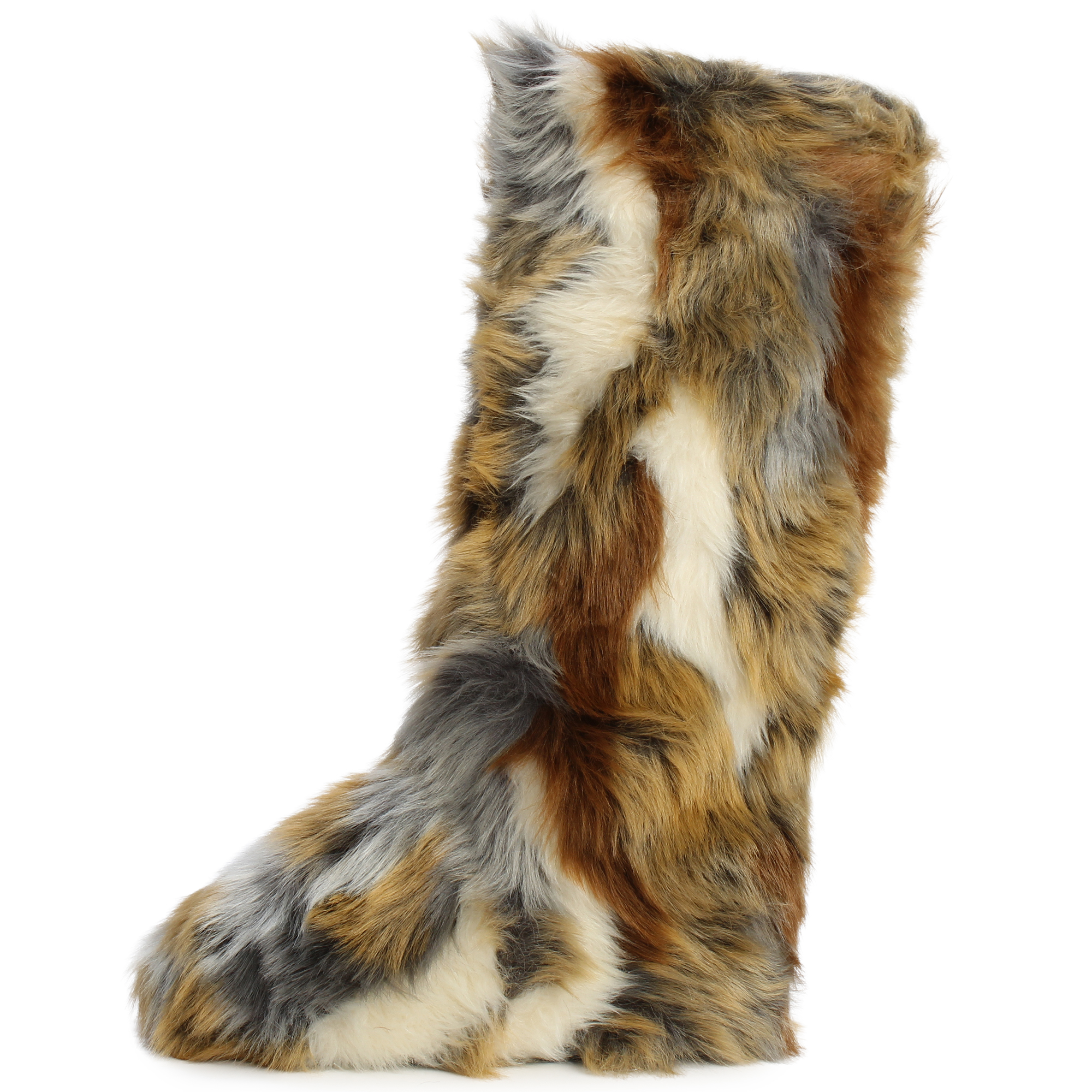 LEGEND FOOTWEAR INC Melanie-39 Faux Fur Bootie MELANIE-39-TNML