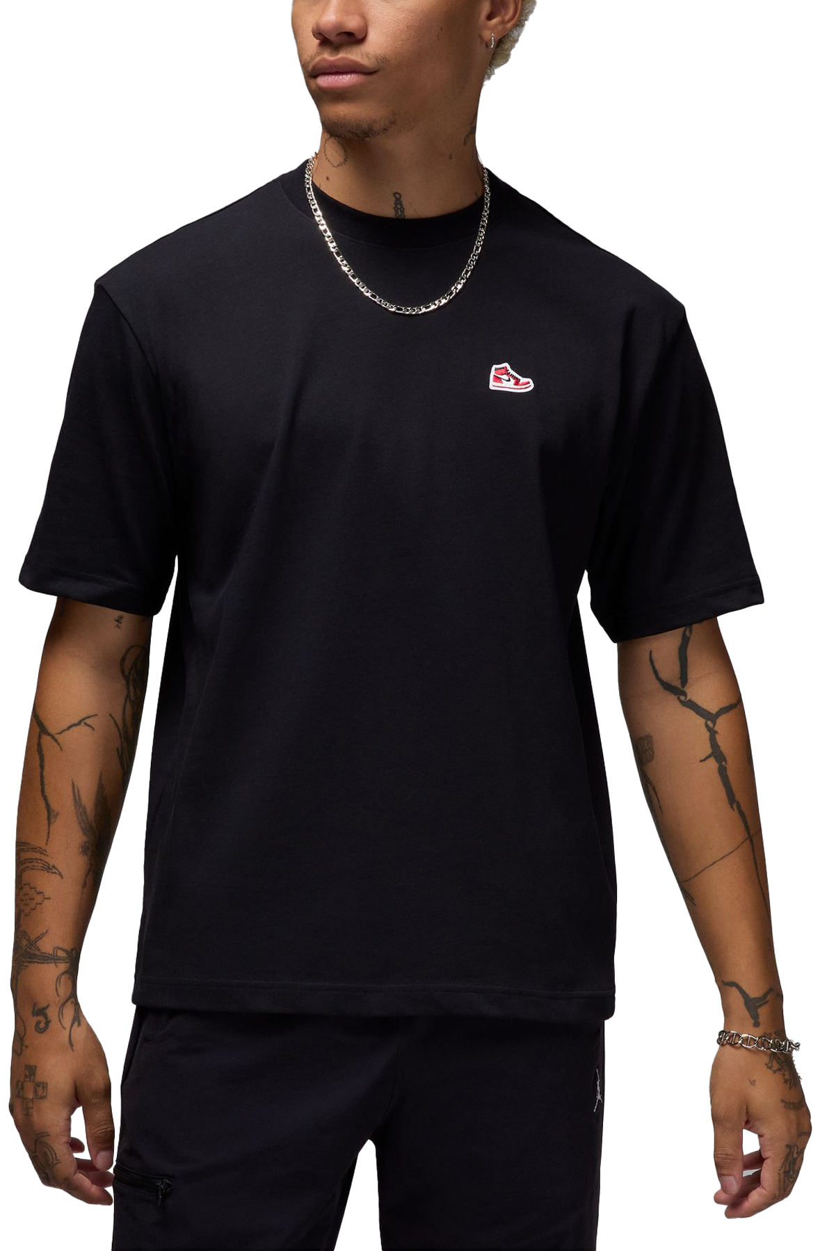 Tシャツ・カットソー Nike Jordan Brand Men's Sneaker Patch T-Shirt HJ2326-100 Jordan Brand Men's Sneaker Patch T-Shirt. Nike NL