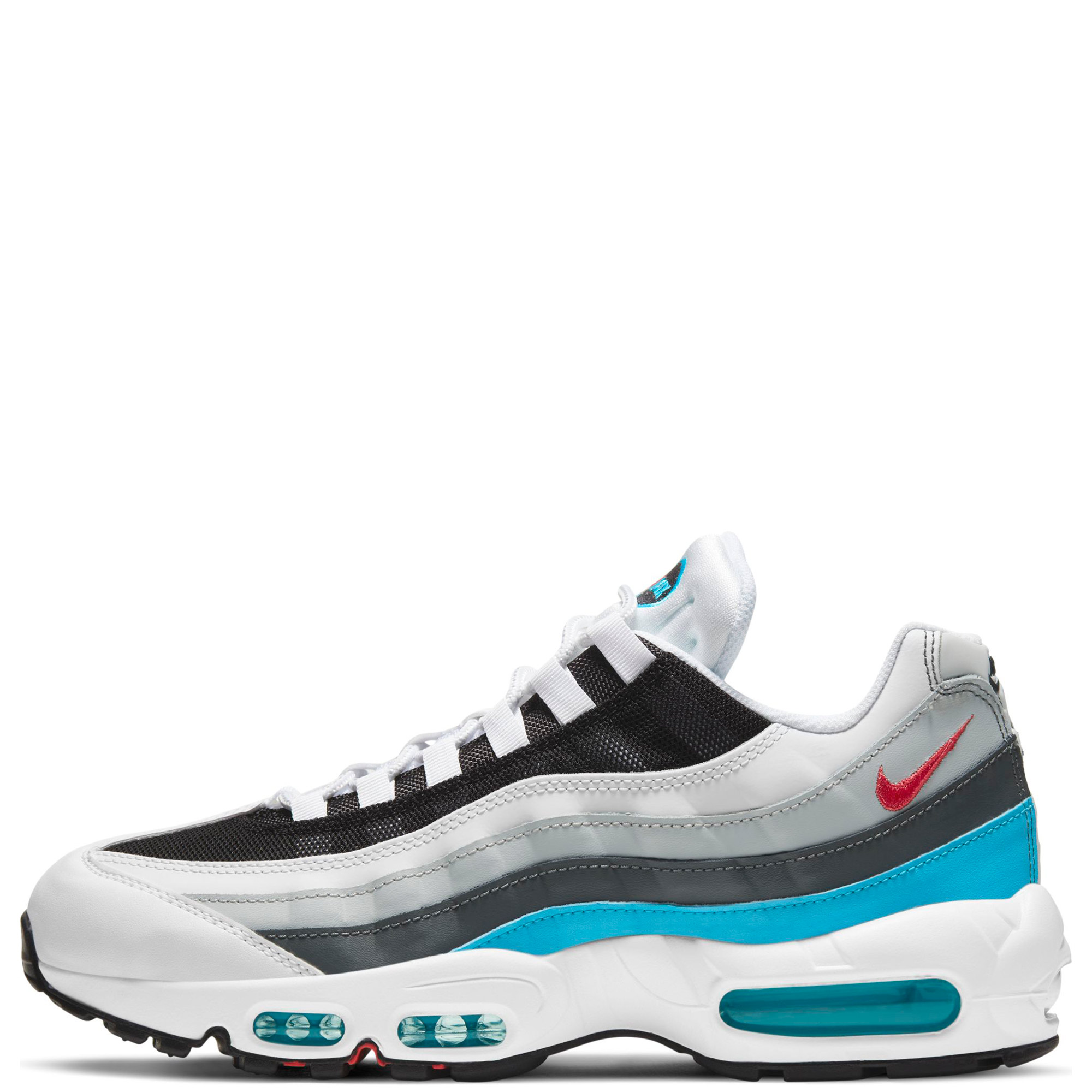 Nike air max 95 hotsell white red and blue