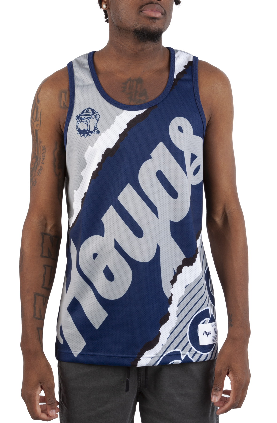 Mitchell & Ness Jumbotron 2.0 Sublimated Tank Charlotte Hornets