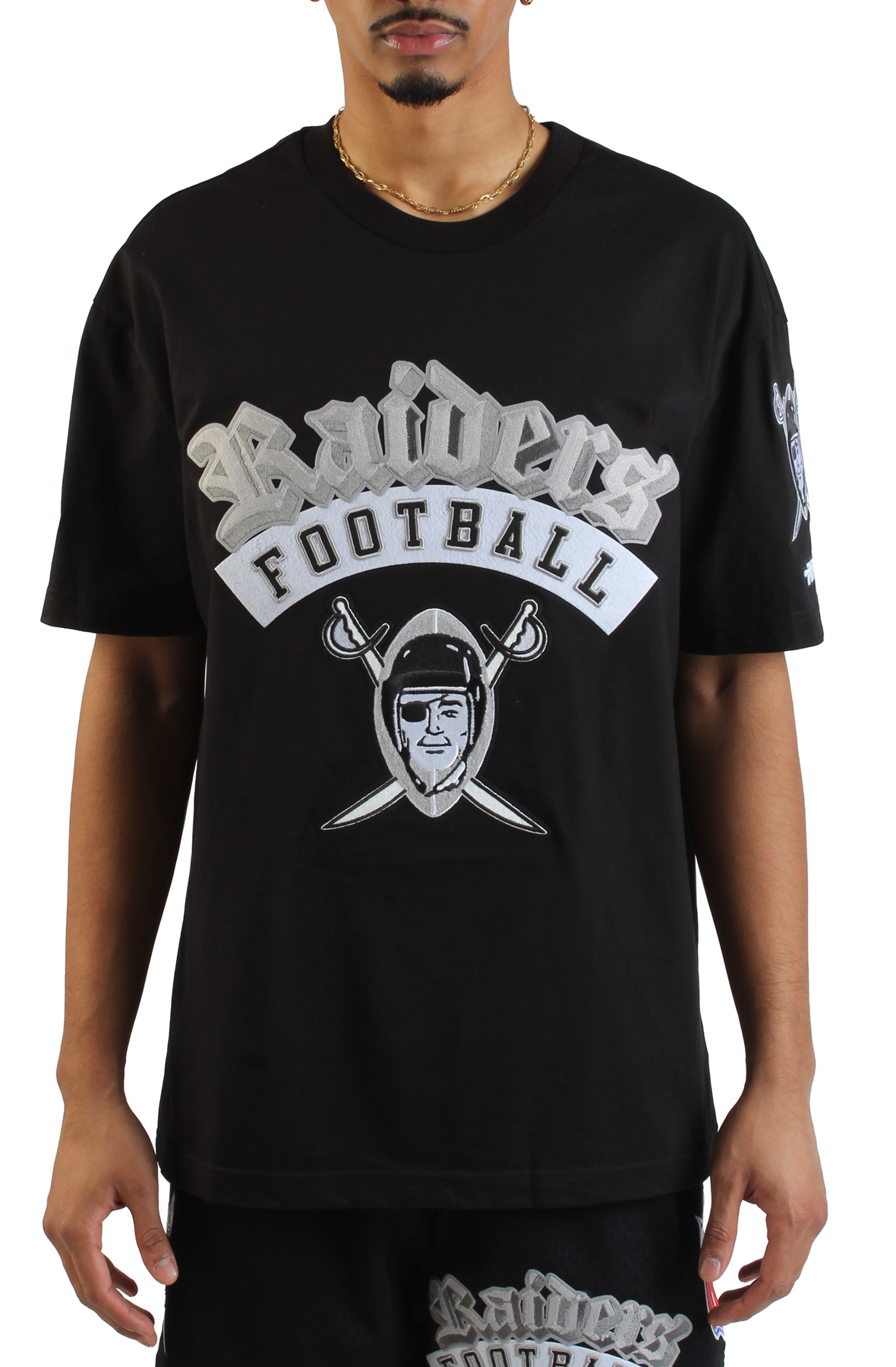 PRO STANDARD NFL Las Vegas Raiders T-Shirt FOR1410967-BLK - Shiekh