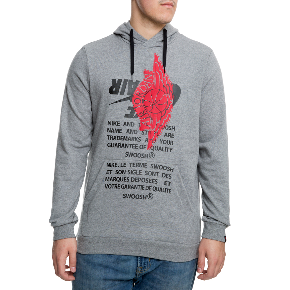 JORDAN JUMPMAN WINGS CLASSICS PULLOVER HOODIE BQ8468 091 Shiekh