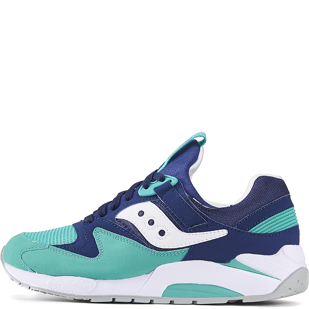 SAUCONY スニーカーズ GRID 9000 Saucony Men Grid 9000 white purple