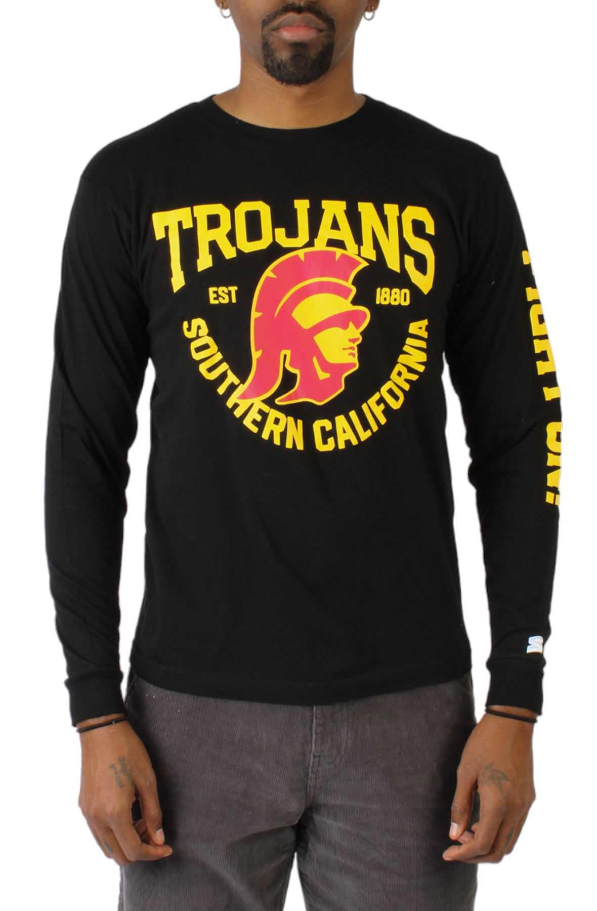 Trojans Long Sleeve T-shirtYellow