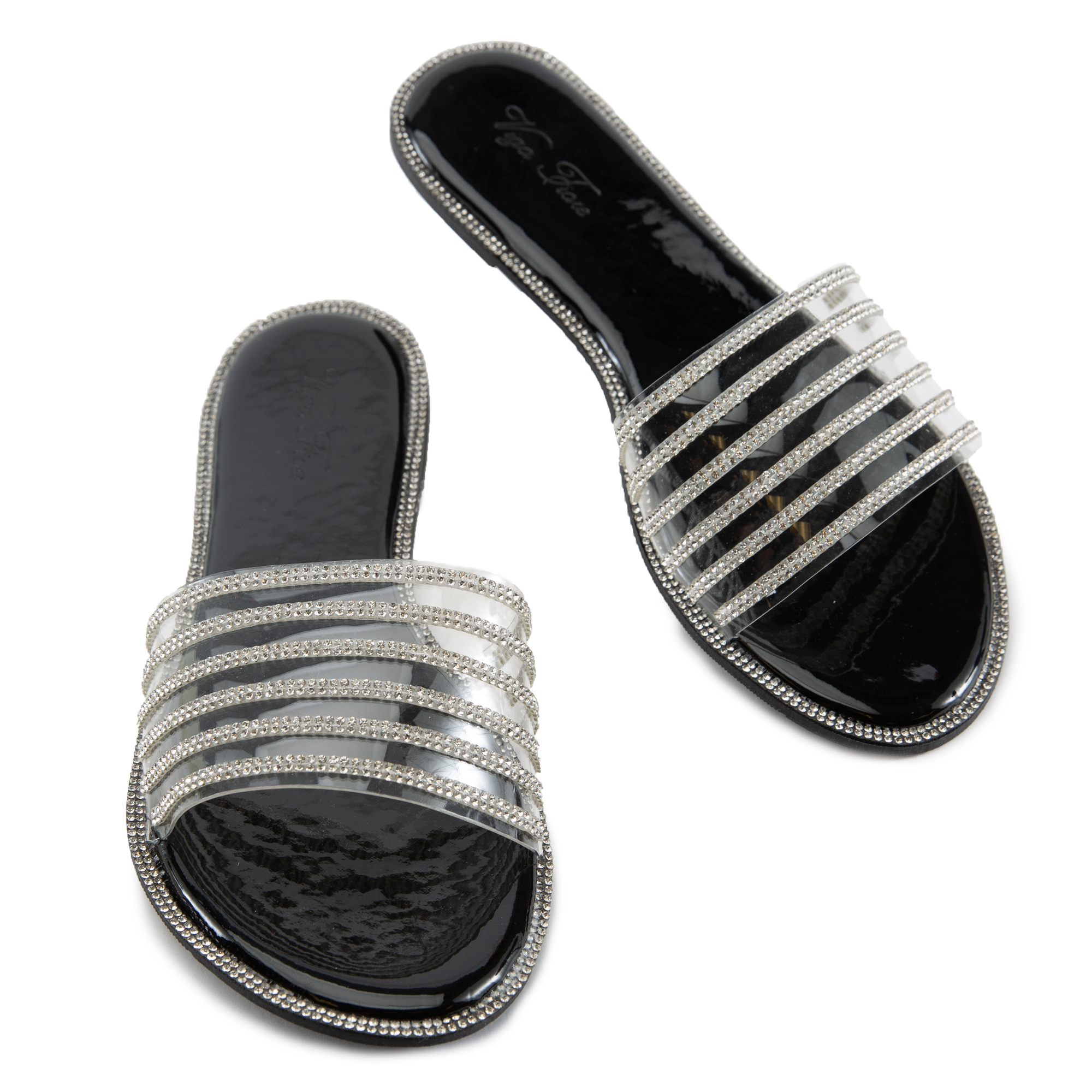 Honnay-1 Rhinestone Sandals