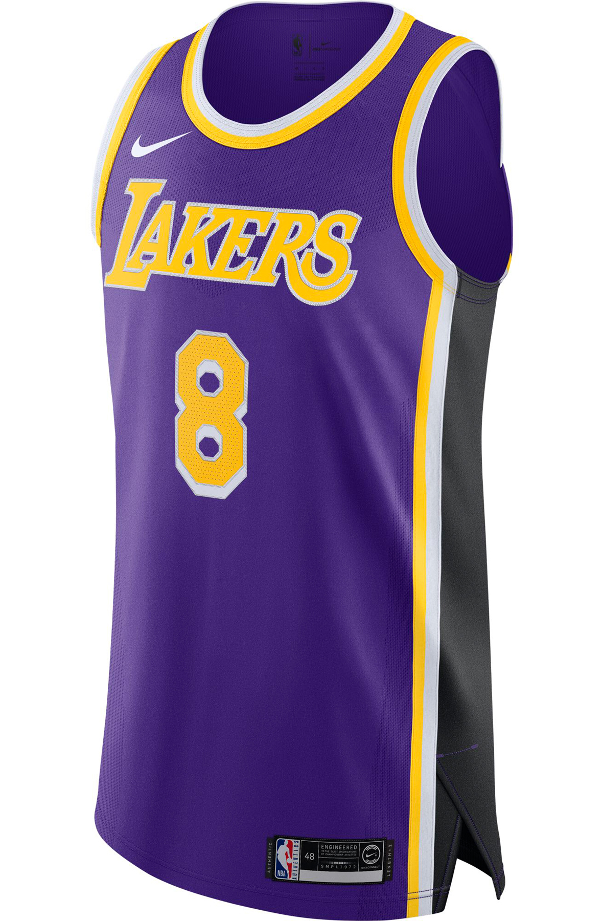 Nike NBA Lakers No. 8 Kobe Fan Edition SW Away Jersey Purple (Men's/Lakers/Bryant/Los Angeles/Fans Edition) AV3701-504