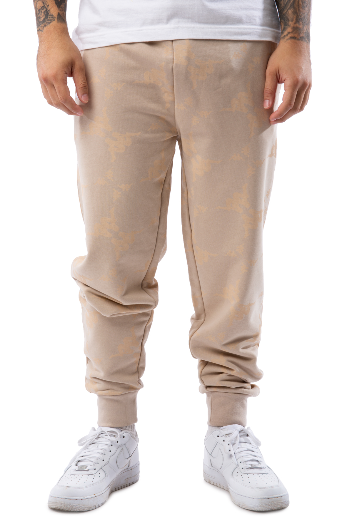 Authentic Eldera SweatpantsSan-Beige LT-White
