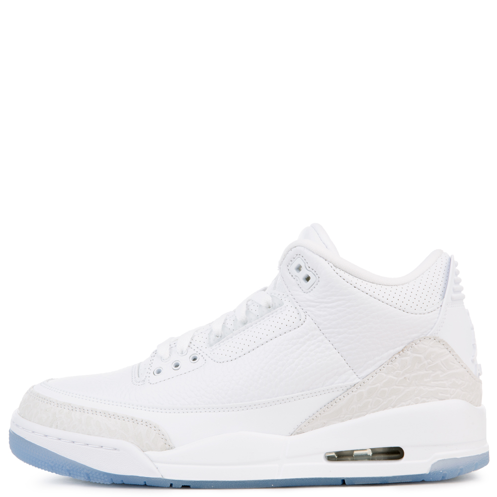 Jordan pure white 3 discount