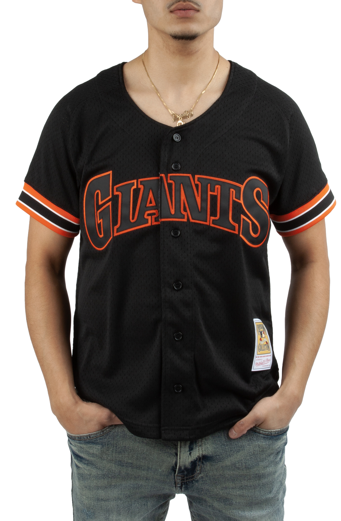 San Francisco Giants Mitchell Ness Cooperstown Collection Sz Small