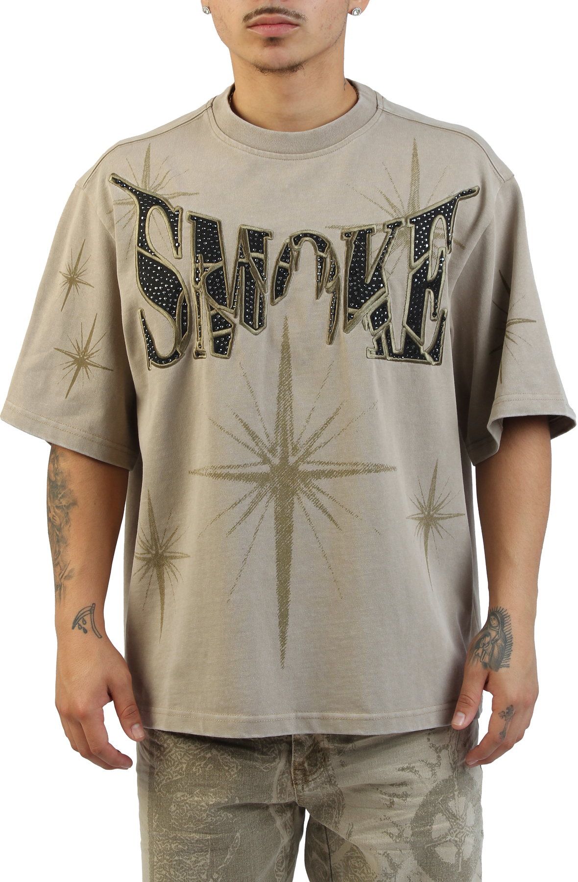 未開封KingGnu SMOKE TEE [YELLOW]ユニセックス　Mサイズ SMOKE RISE Stone Smoke T-Shirt KT26S426SK-CHIP - Shiekh