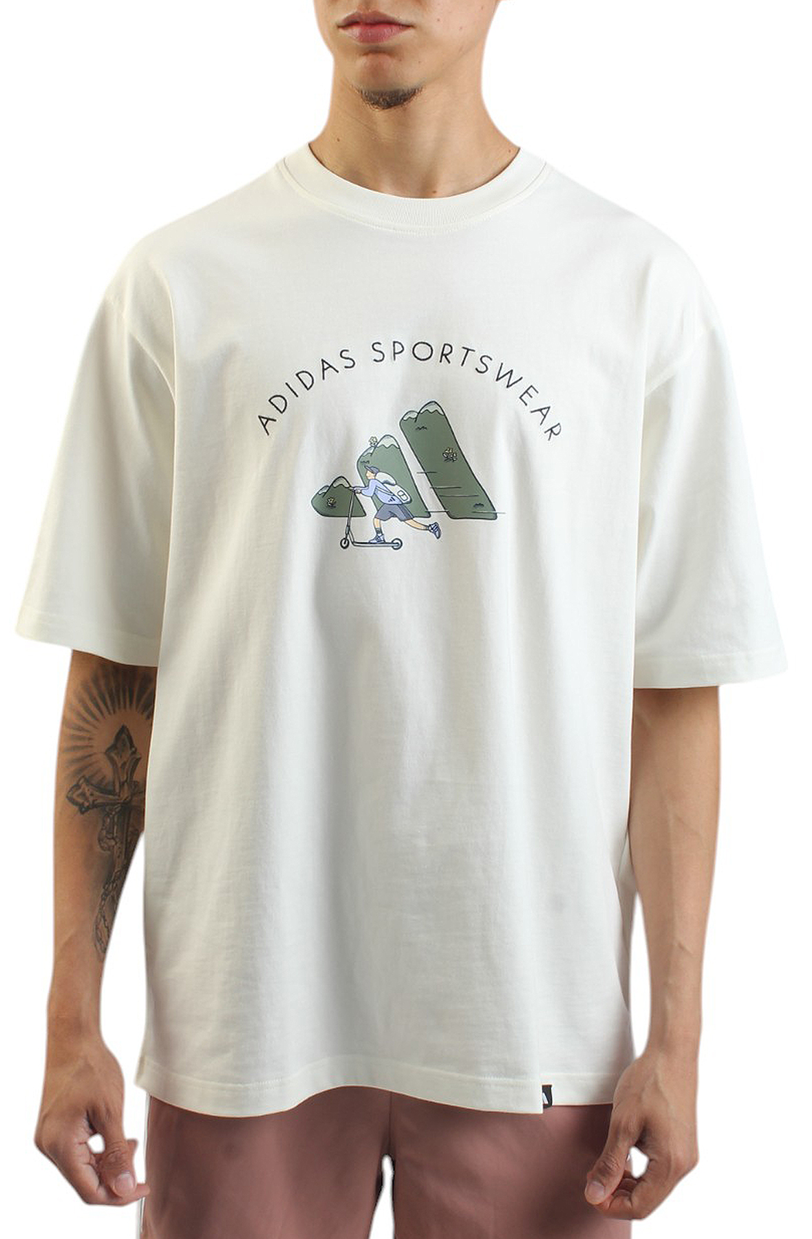 ADIDAS Sportswear Doodle T-Shirt JJ3968 - Shiekh