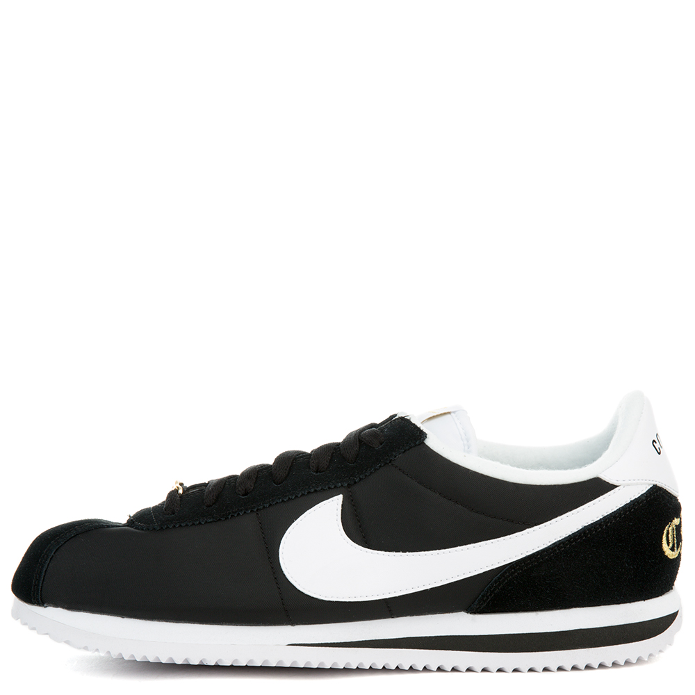 nike cortez black with gold swoosh