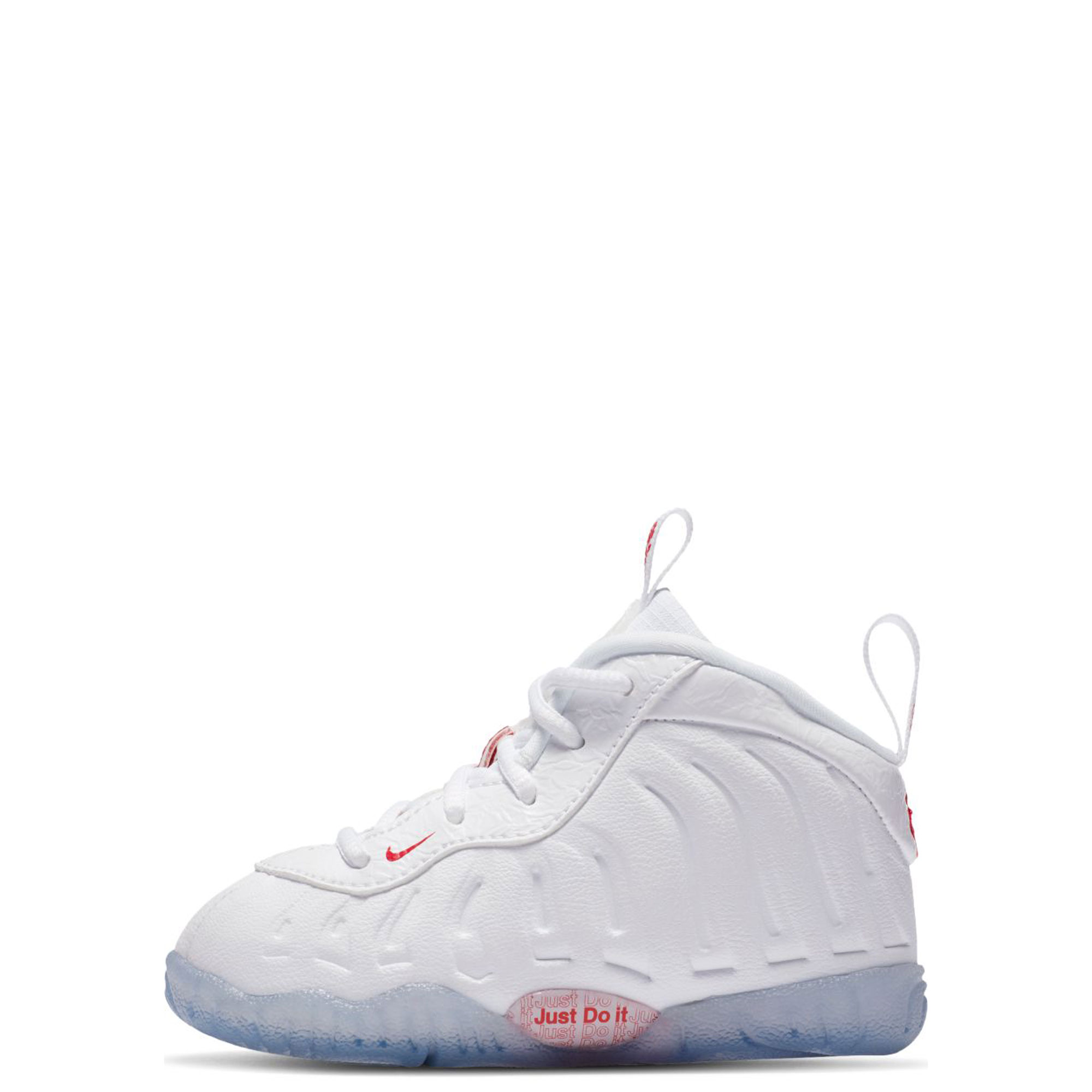 nike little posite one red and white
