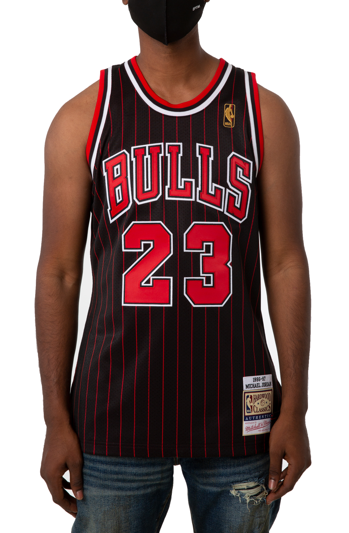 Michael Jordan Chicago Bulls Alternate 1996-97 Authentic Hardwood Clas -  Throwback