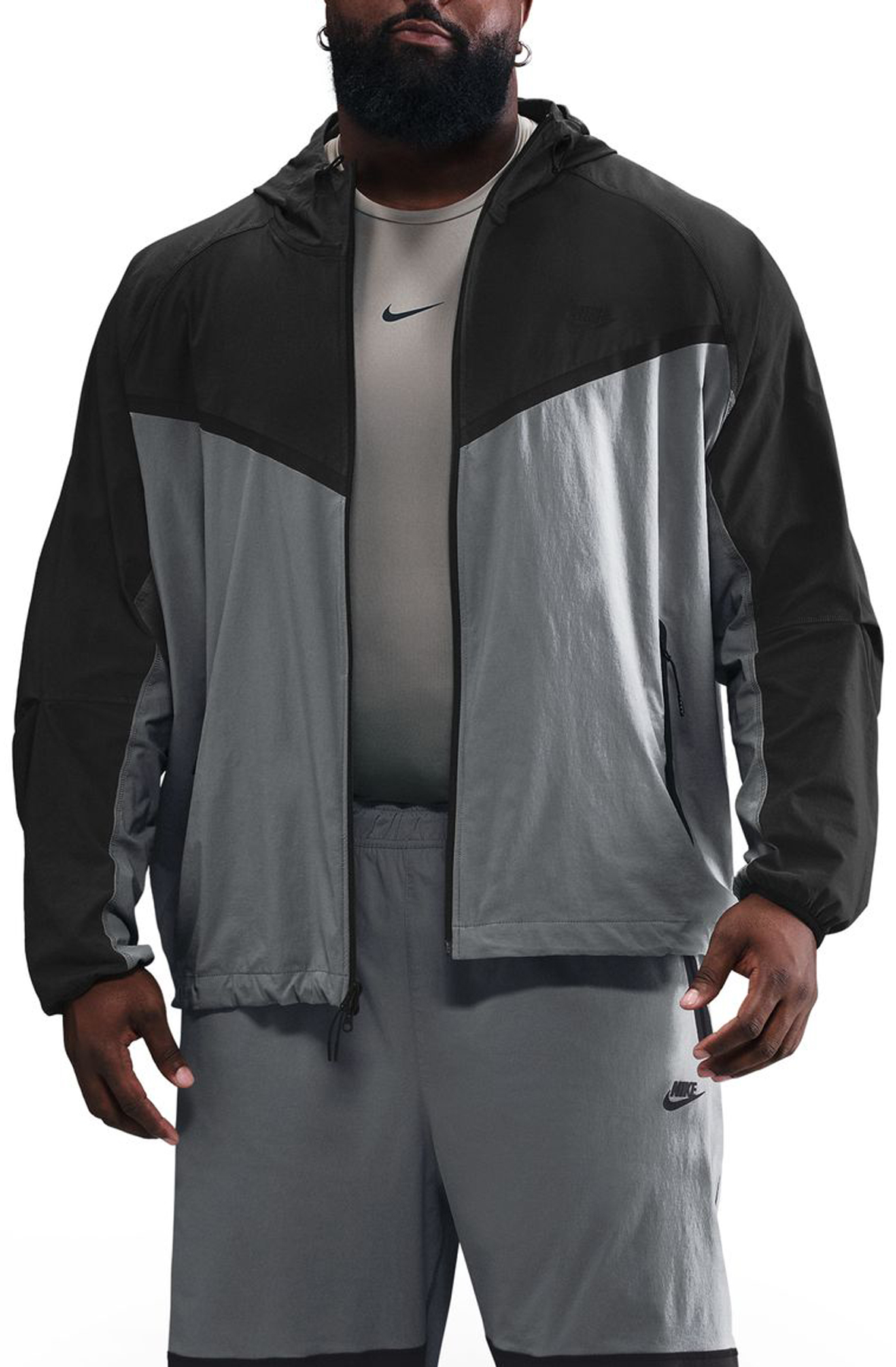 BRADY Men's Zero Weight Track Jacket, Stone at Amazon Men's